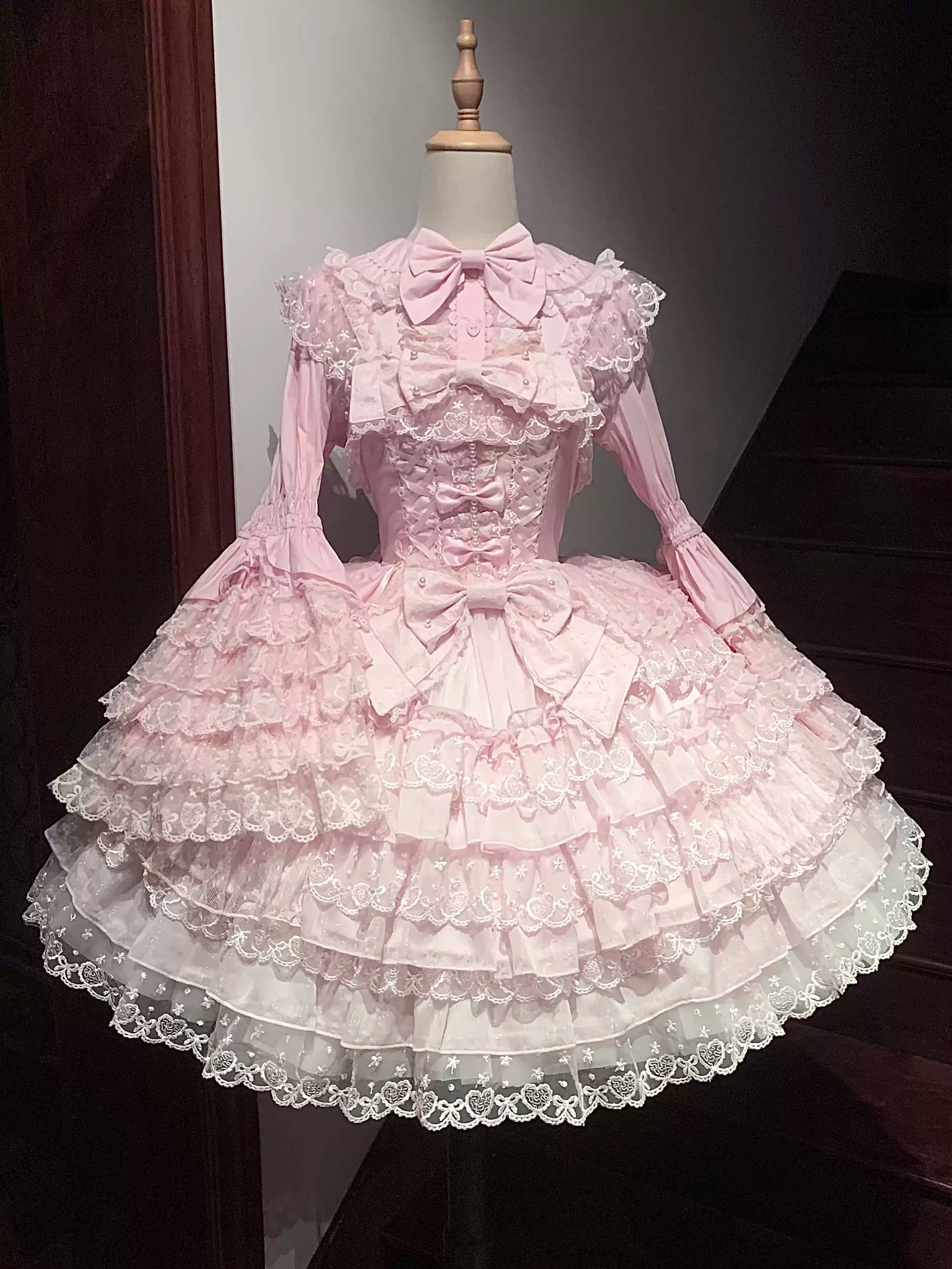 Love Overture - Sweet Lolita JSK, Tiered Ruffles Dress - Image 31