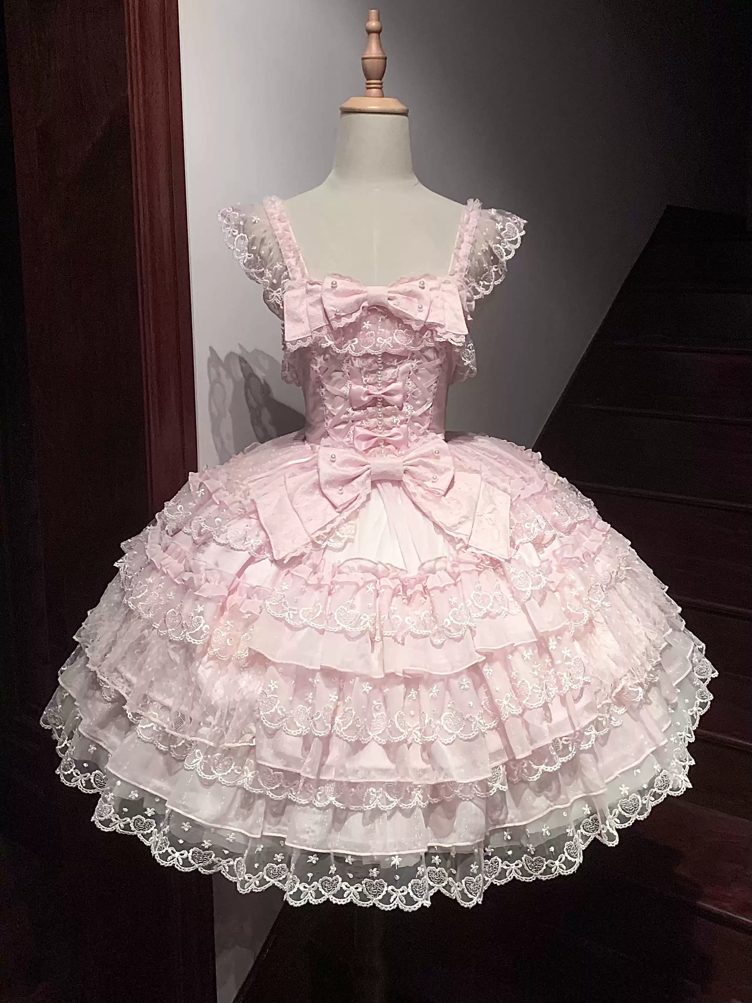 Love Overture - Sweet Lolita JSK, Tiered Ruffles Dress - Image 33