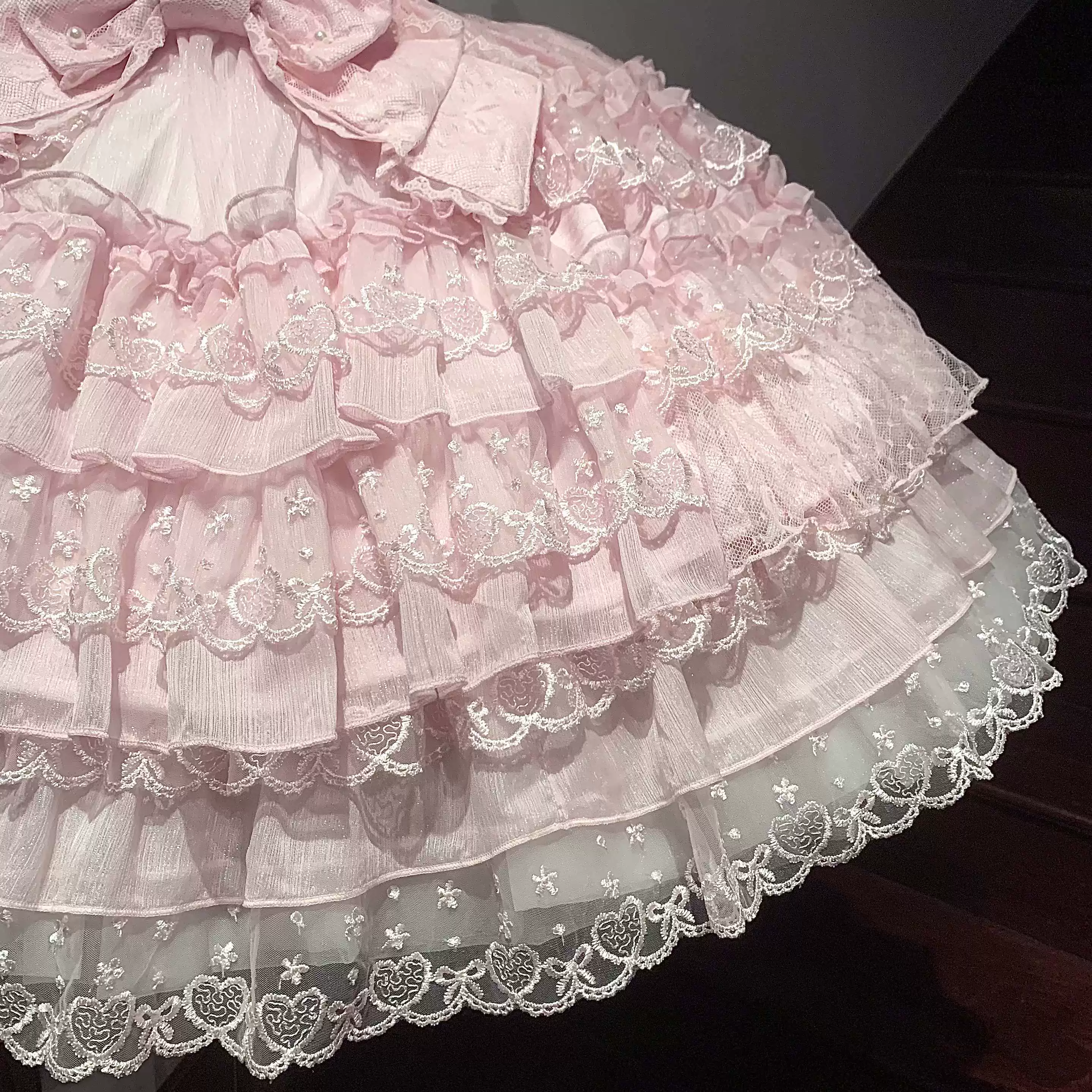Love Overture - Sweet Lolita JSK, Tiered Ruffles Dress - Image 35