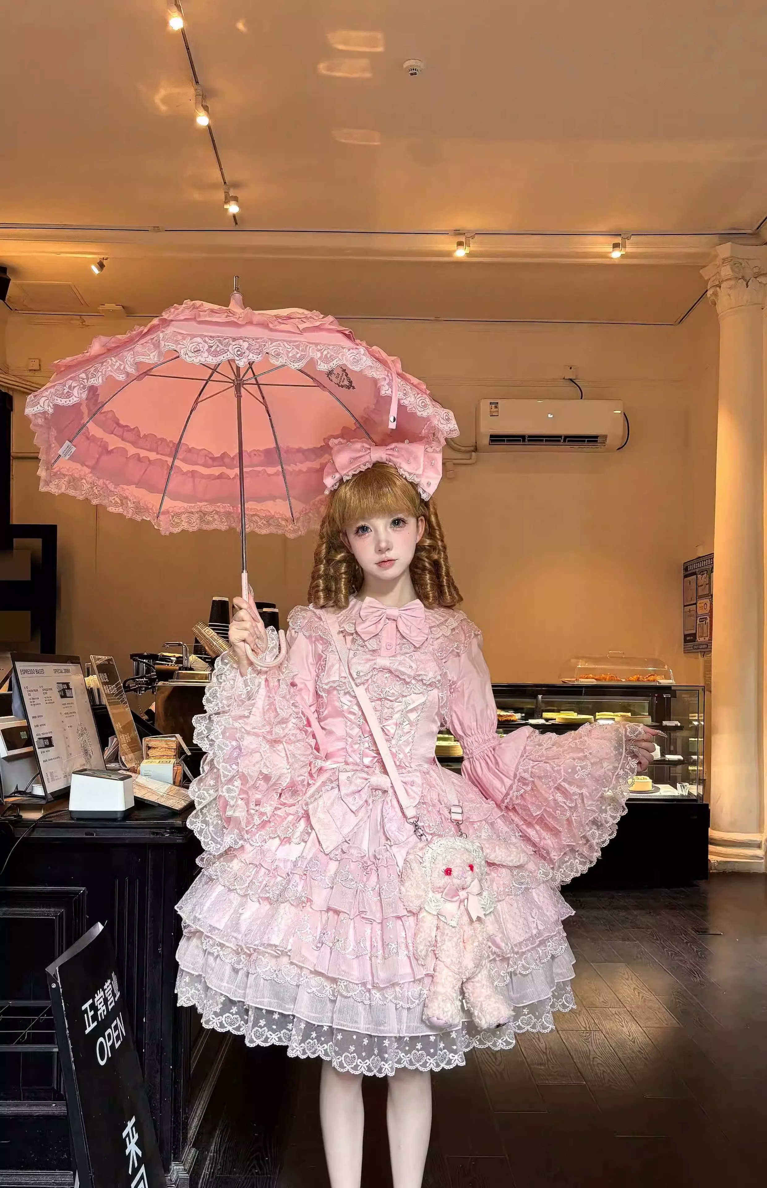 Love Overture - Sweet Lolita JSK, Tiered Ruffles Dress - Image 6
