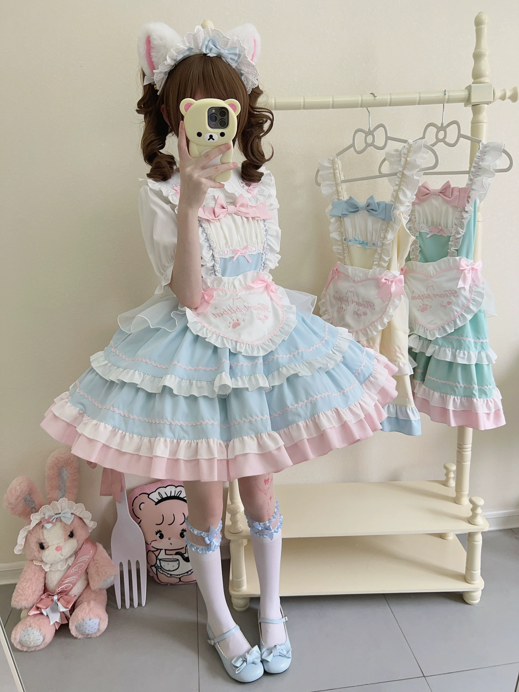 Cat Ear Tale - Sweet Lolita Jumper Dress Suspender Dress