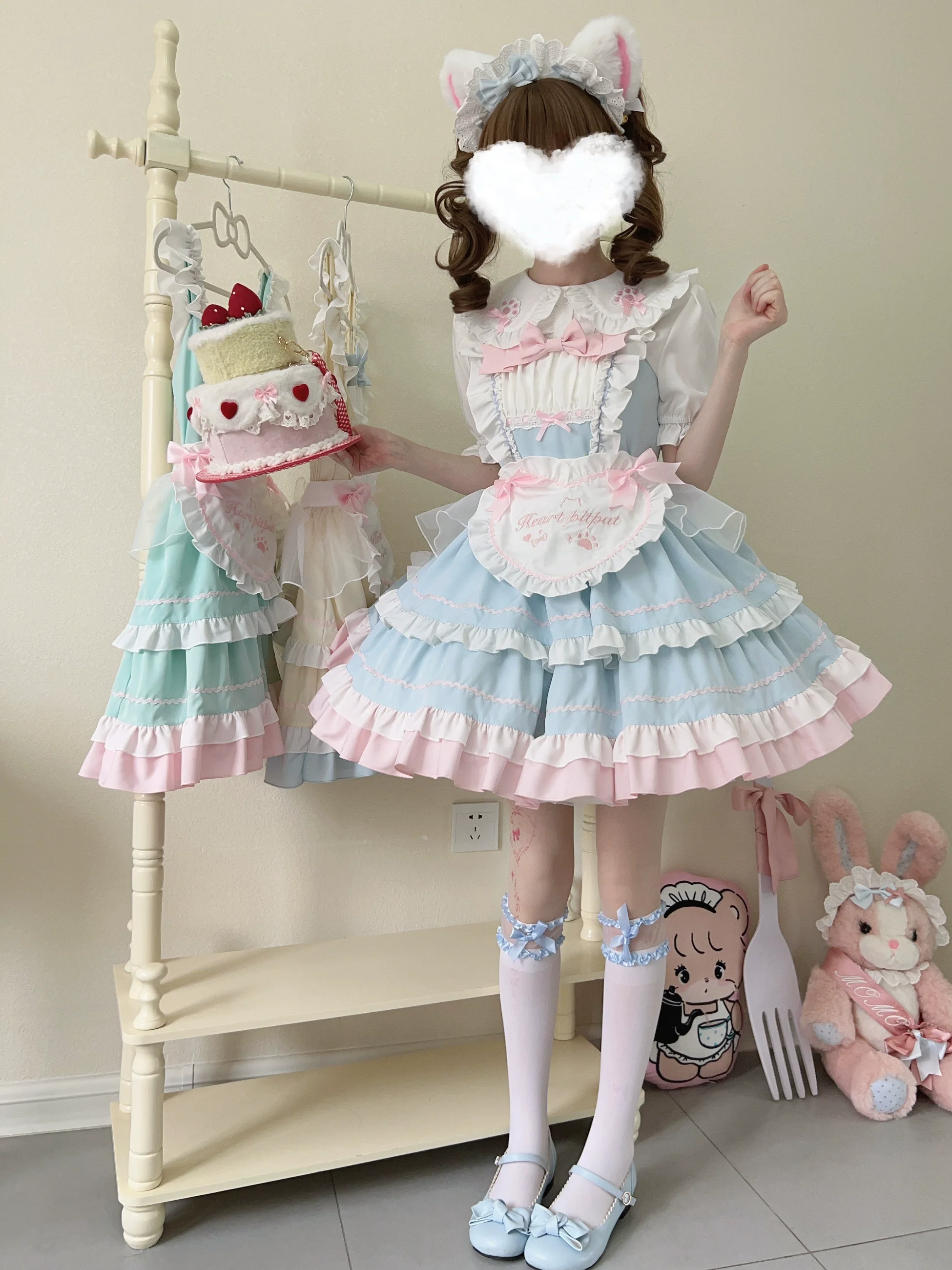 Cat Ear Tale - Sweet Lolita Jumper Dress Suspender Dress - Image 12