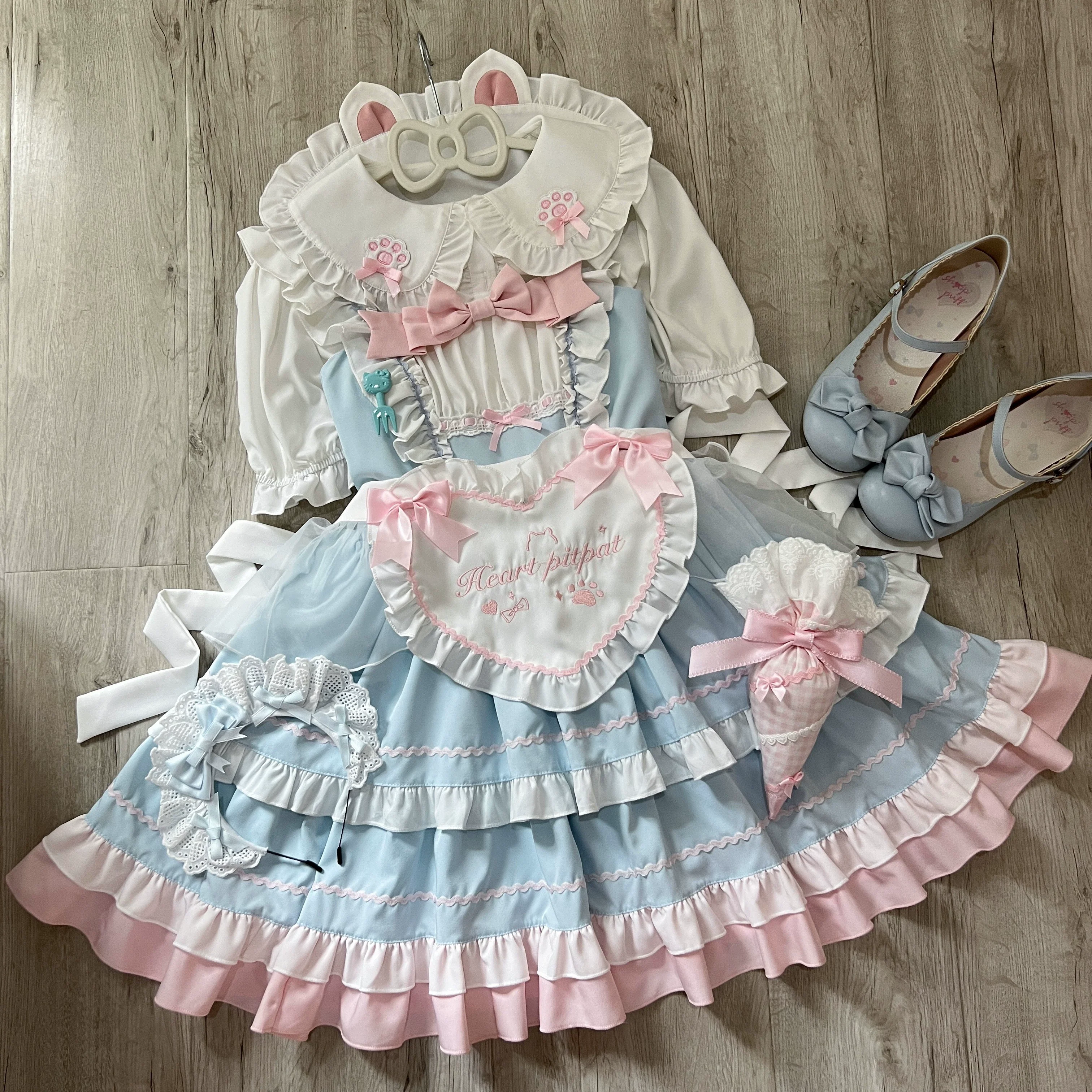 Cat Ear Tale - Sweet Lolita Jumper Dress Suspender Dress - Image 14