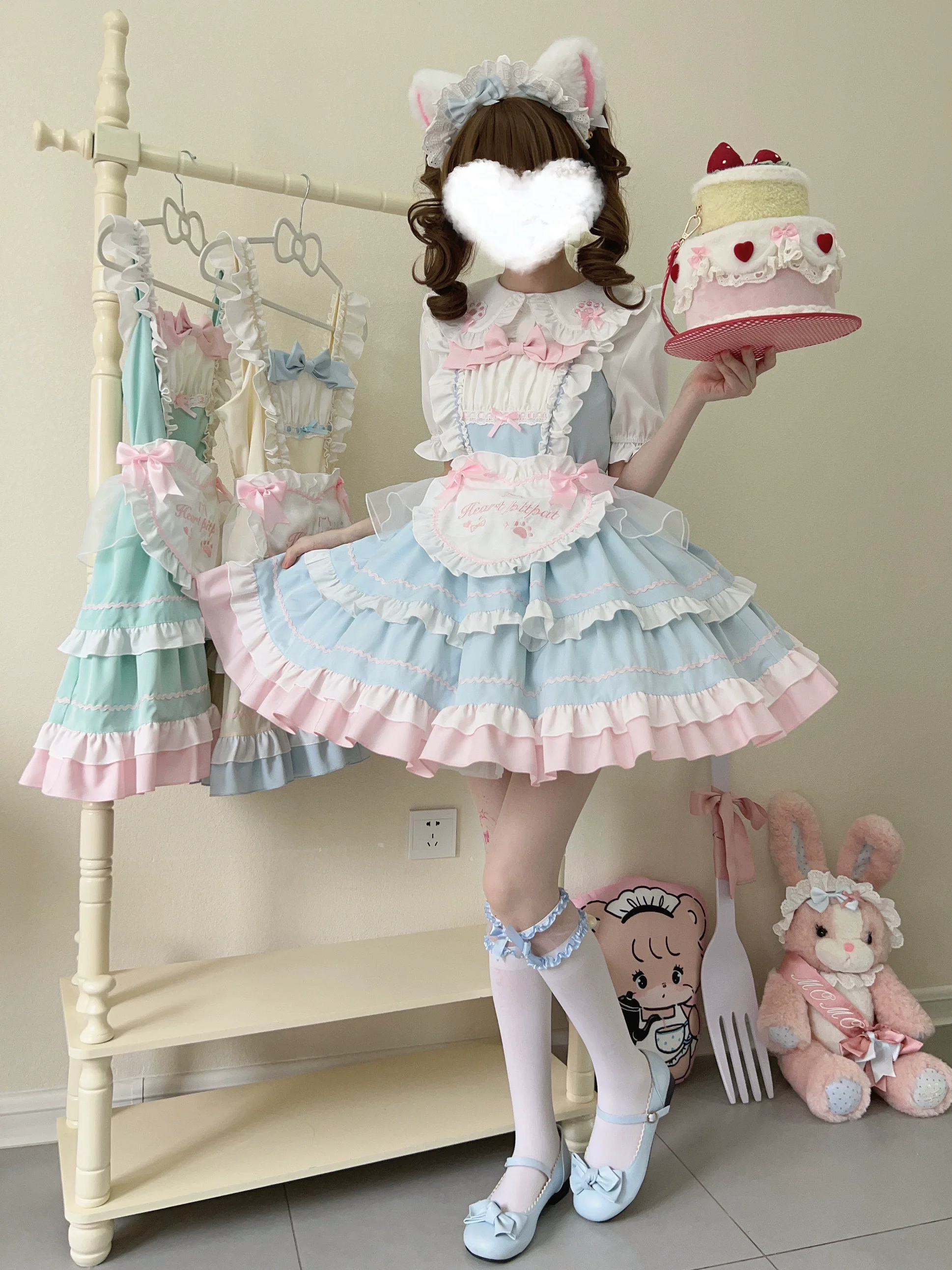 Cat Ear Tale - Sweet Lolita Jumper Dress Suspender Dress - Image 2