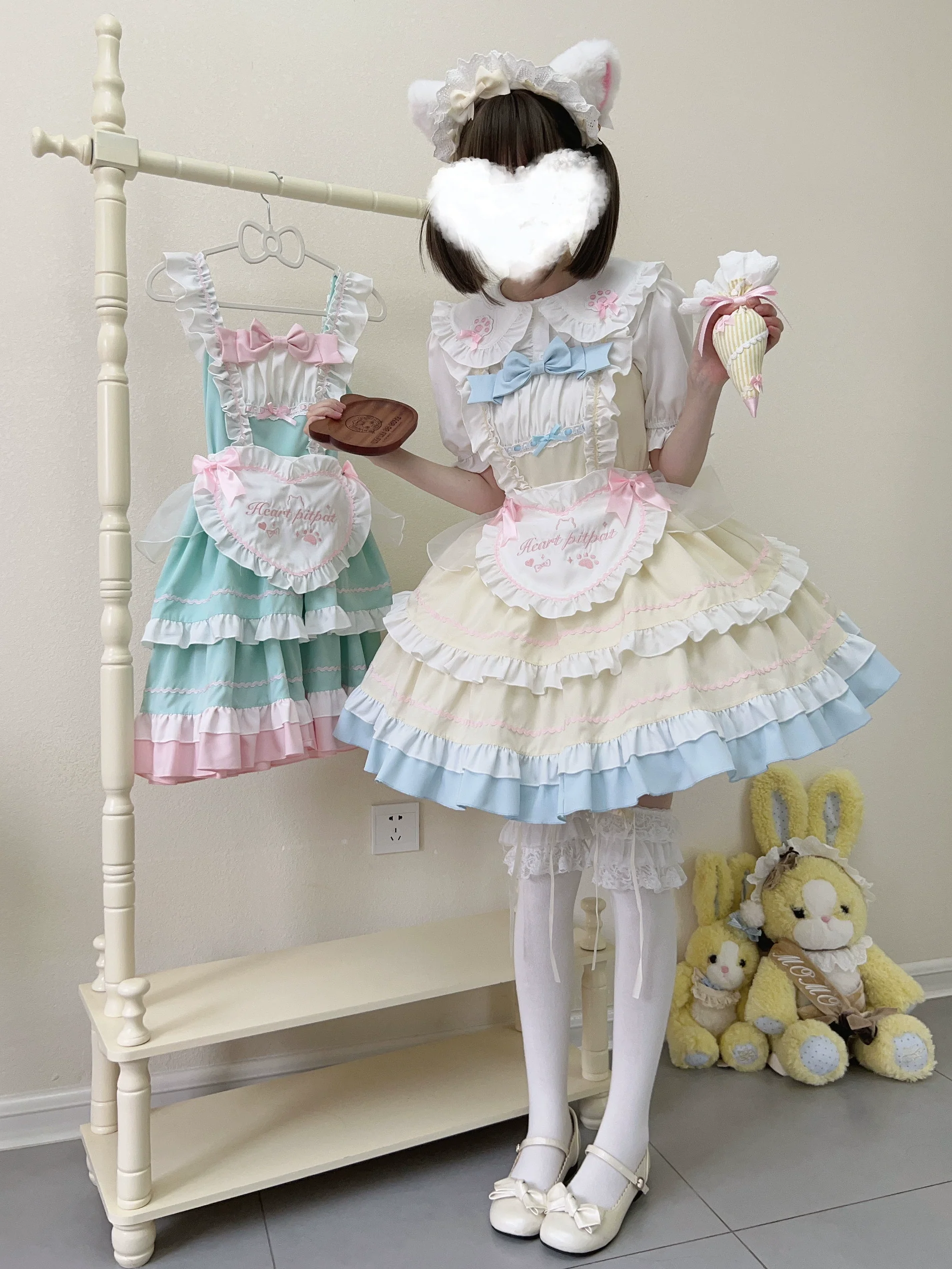 Cat Ear Tale - Sweet Lolita Jumper Dress Suspender Dress - Image 20