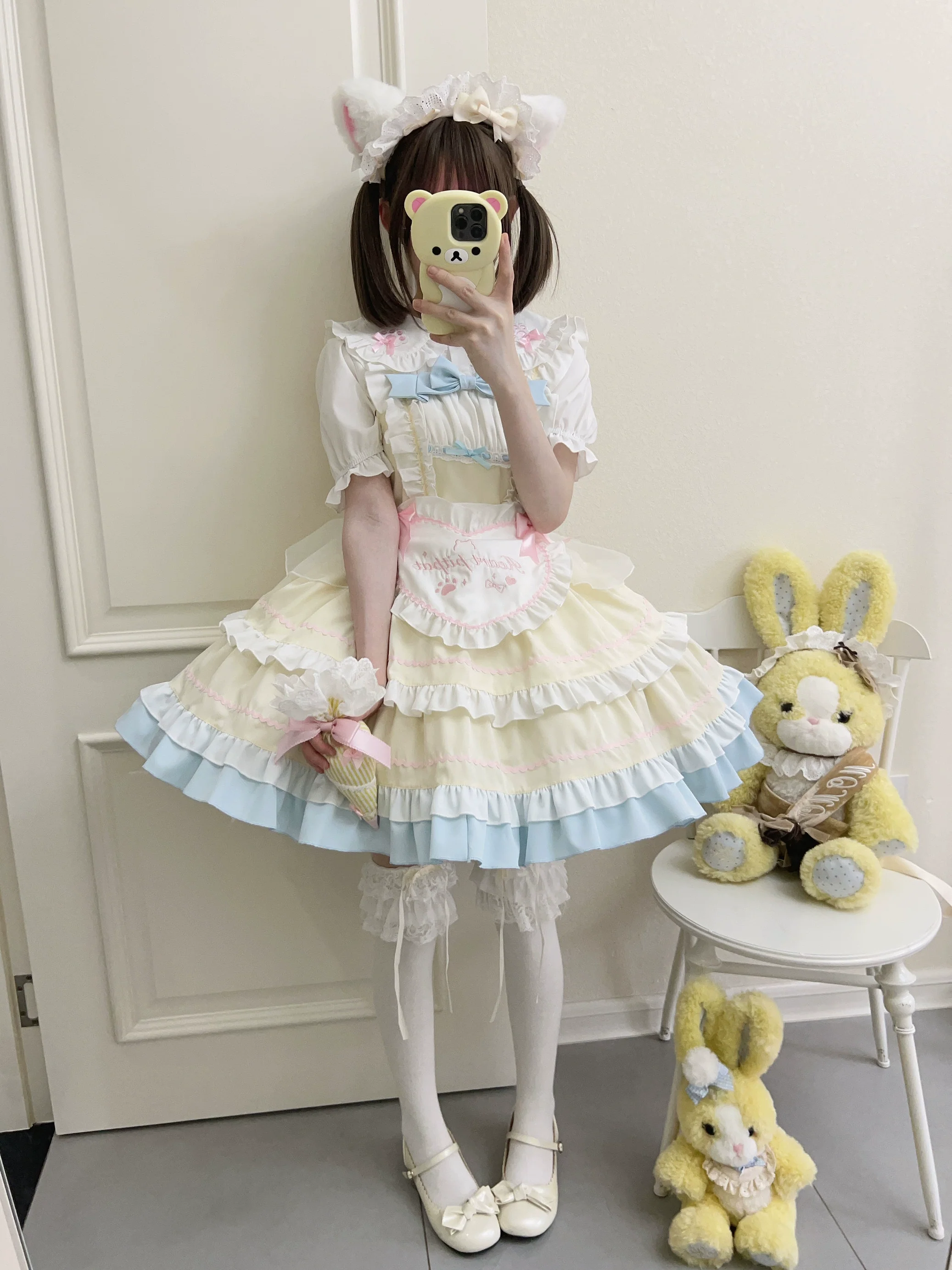 Cat Ear Tale - Sweet Lolita Jumper Dress Suspender Dress - Image 24