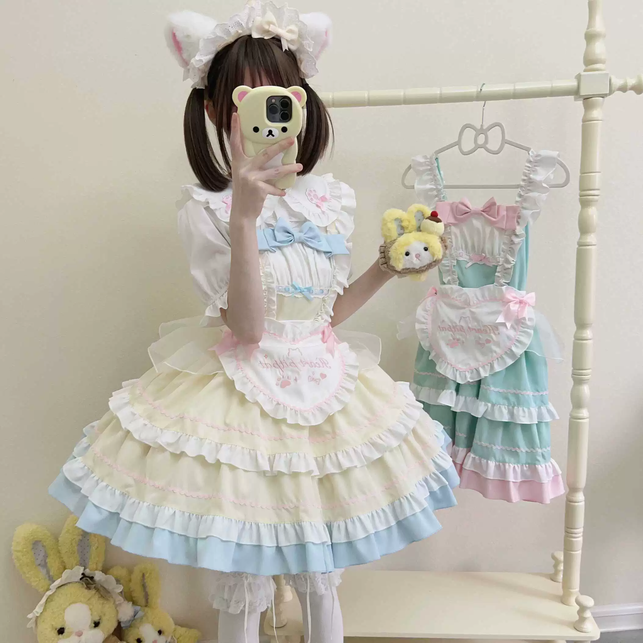 Cat Ear Tale - Sweet Lolita Jumper Dress Suspender Dress - Image 25