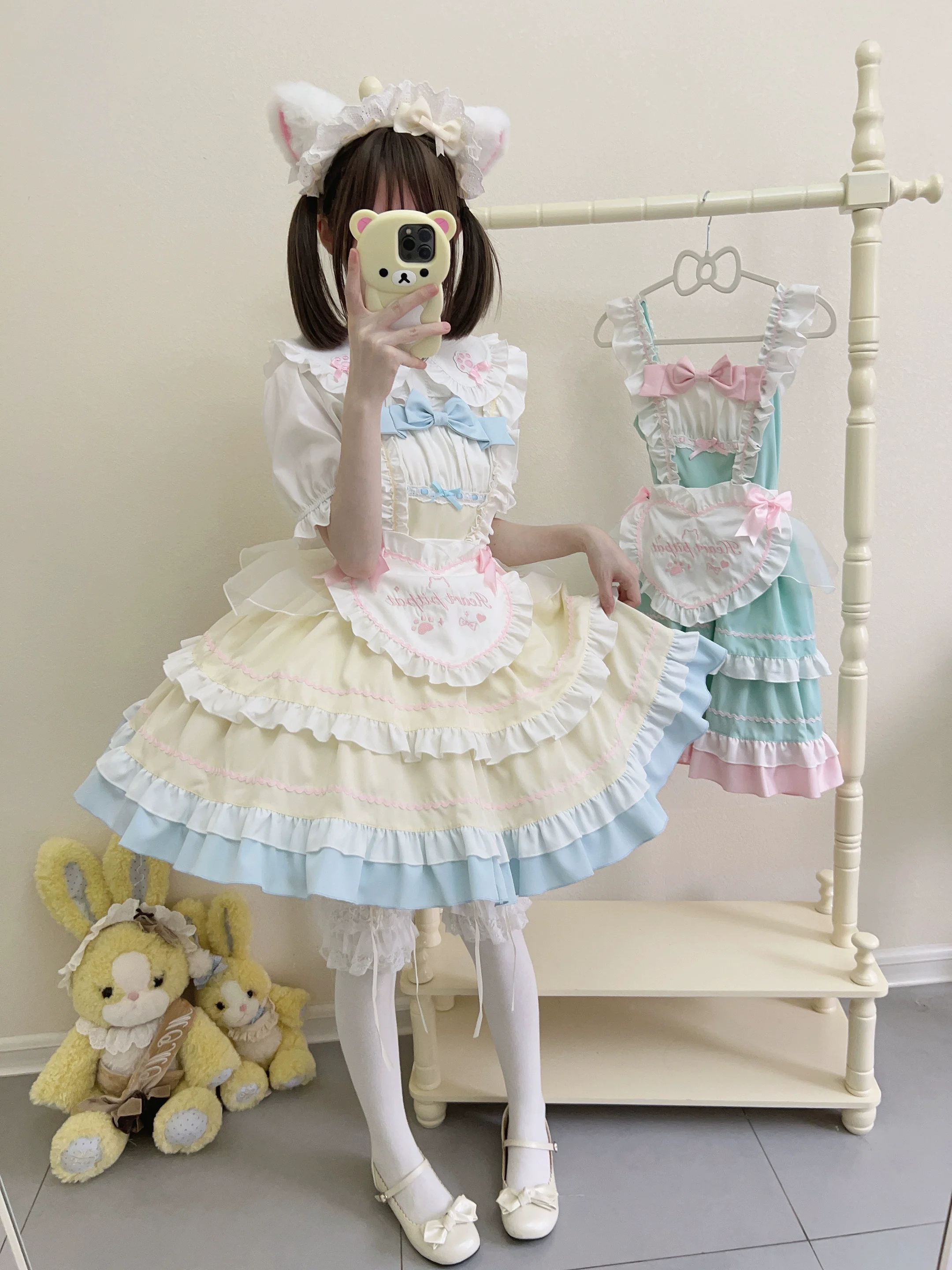 Cat Ear Tale - Sweet Lolita Jumper Dress Suspender Dress - Image 26