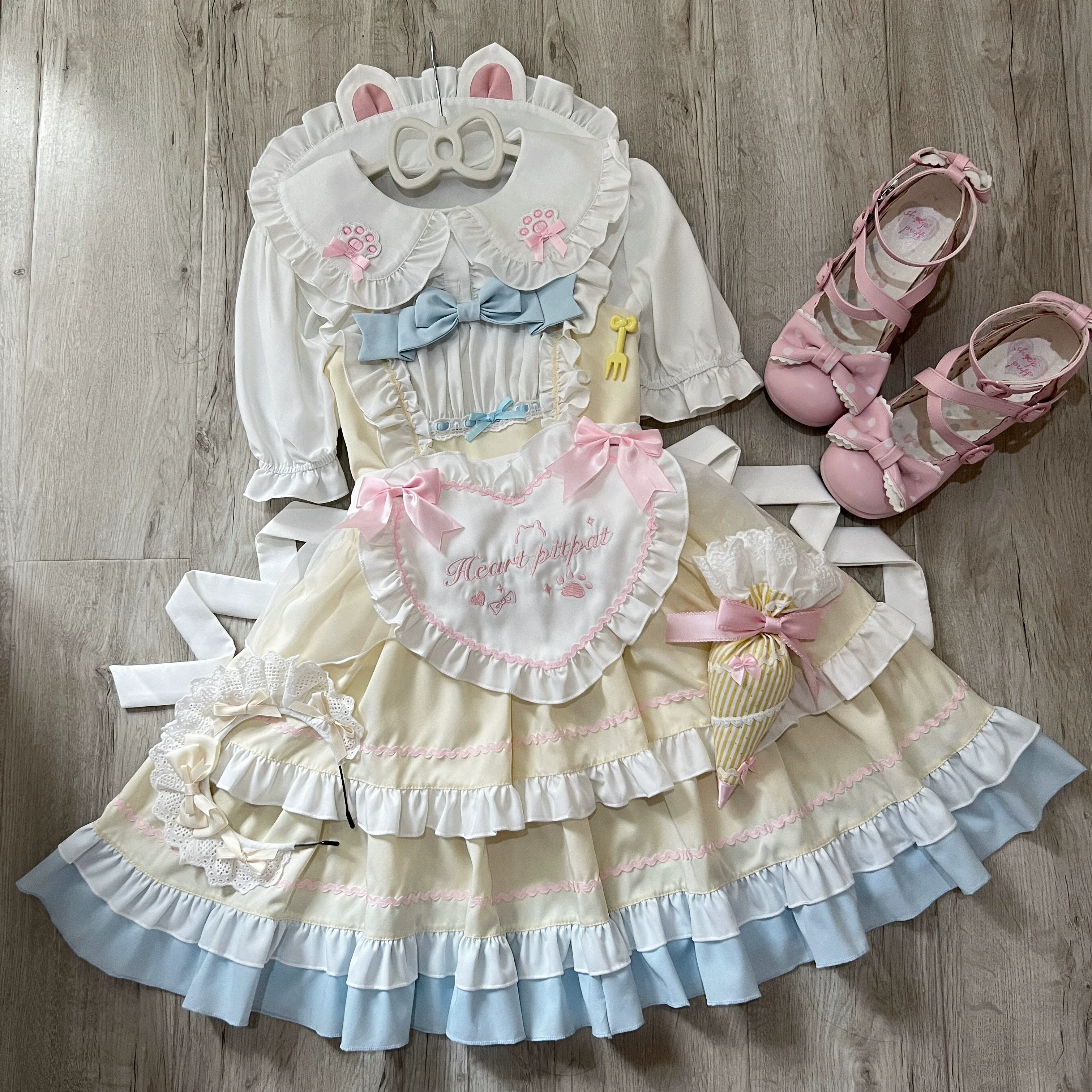Cat Ear Tale - Sweet Lolita Jumper Dress Suspender Dress - Image 29