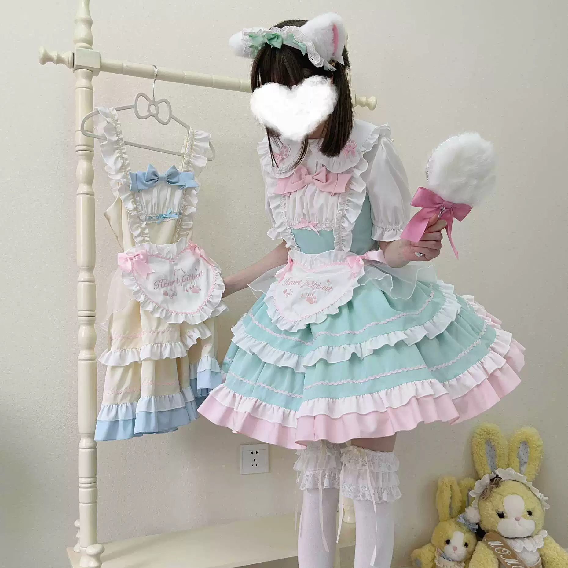 Cat Ear Tale - Sweet Lolita Jumper Dress Suspender Dress - Image 31