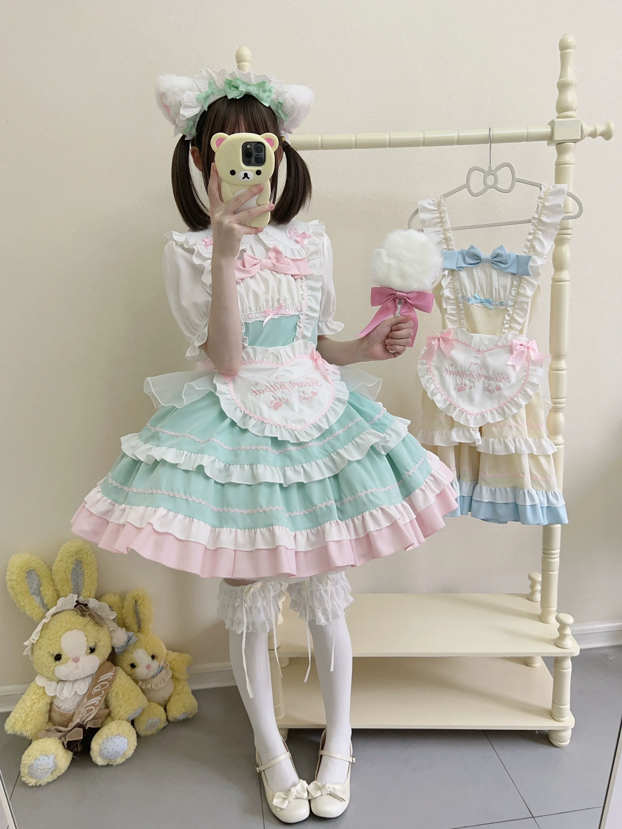 Cat Ear Tale - Sweet Lolita Jumper Dress Suspender Dress - Image 34