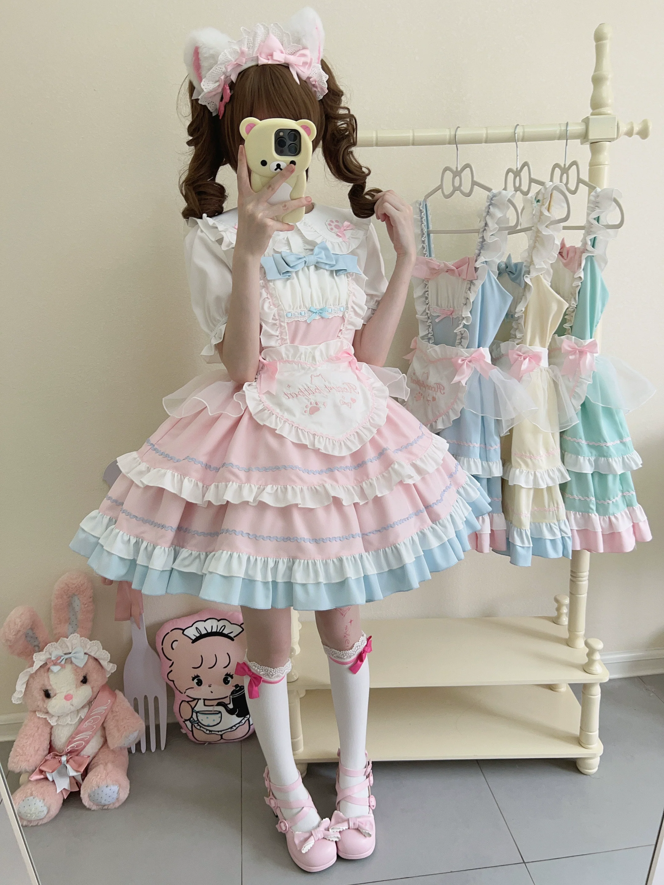 Cat Ear Tale - Sweet Lolita Jumper Dress Suspender Dress - Image 42