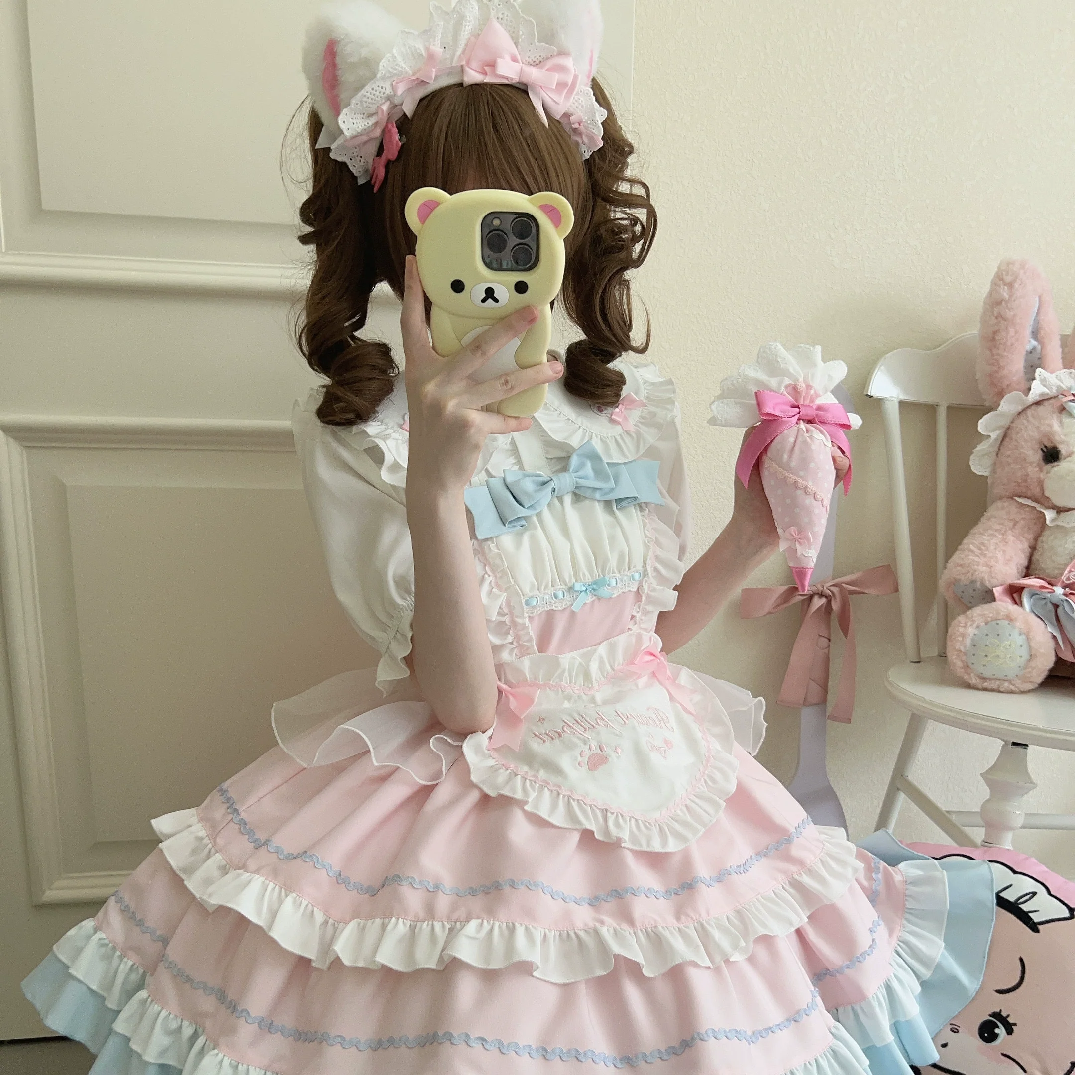 Cat Ear Tale - Sweet Lolita Jumper Dress Suspender Dress - Image 51