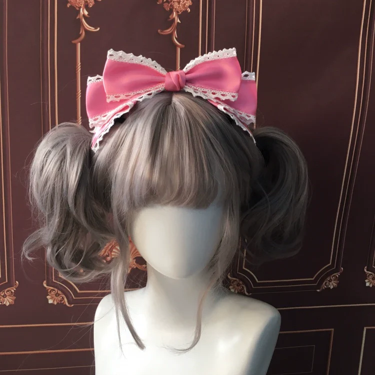 Qingyi Handmade - Sweet Lolita KC Multicolor Bow Lolita Headwear - Image 10