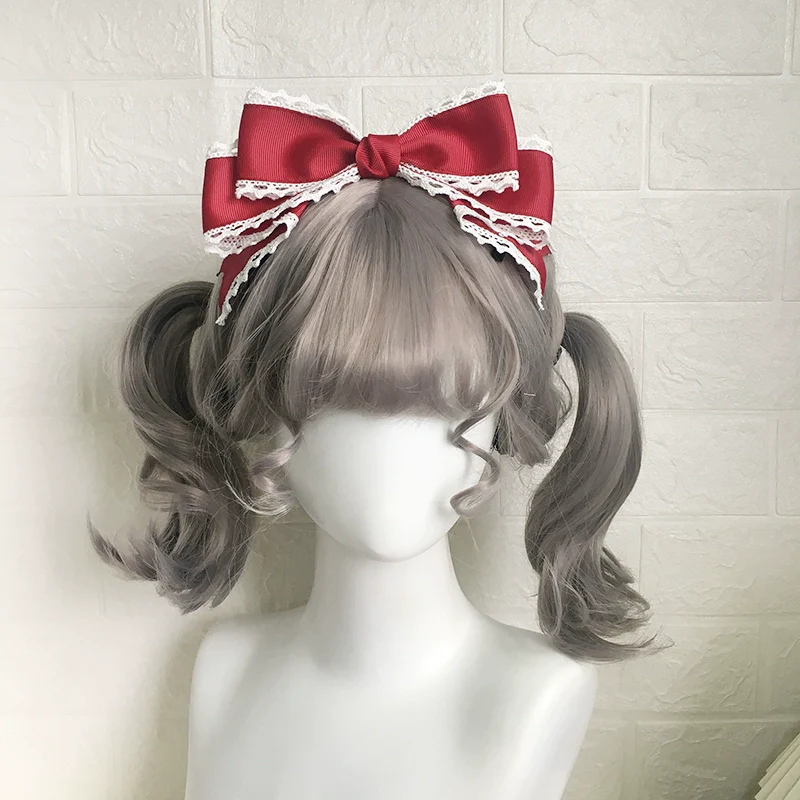Qingyi Handmade - Sweet Lolita KC Multicolor Bow Lolita Headwear - Image 11