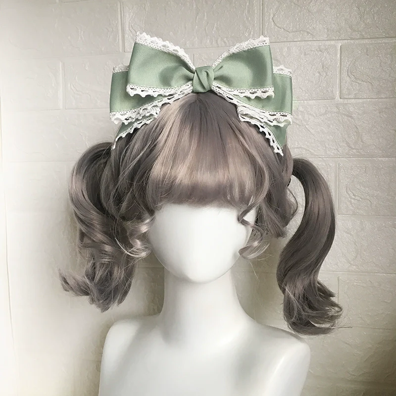 Qingyi Handmade - Sweet Lolita KC Multicolor Bow Lolita Headwear - Image 2