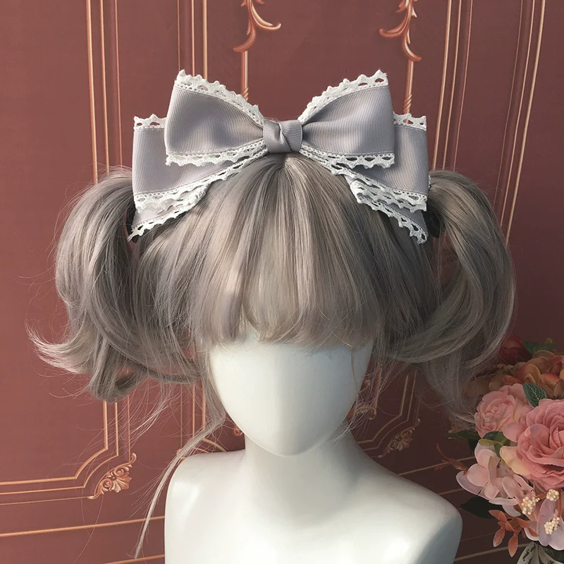 Qingyi Handmade - Sweet Lolita KC Multicolor Bow Lolita Headwear - Image 22
