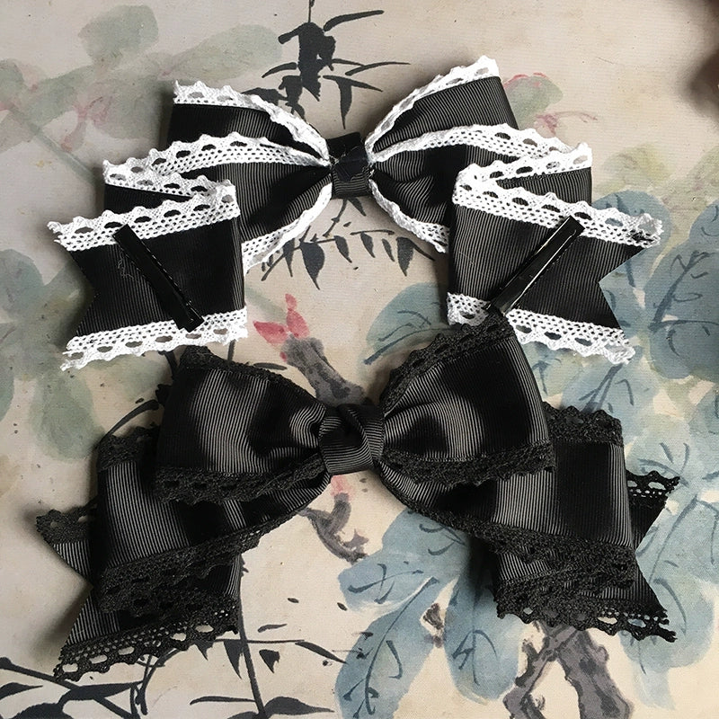 Qingyi Handmade - Sweet Lolita KC Multicolor Bow Lolita Headwear - Image 40