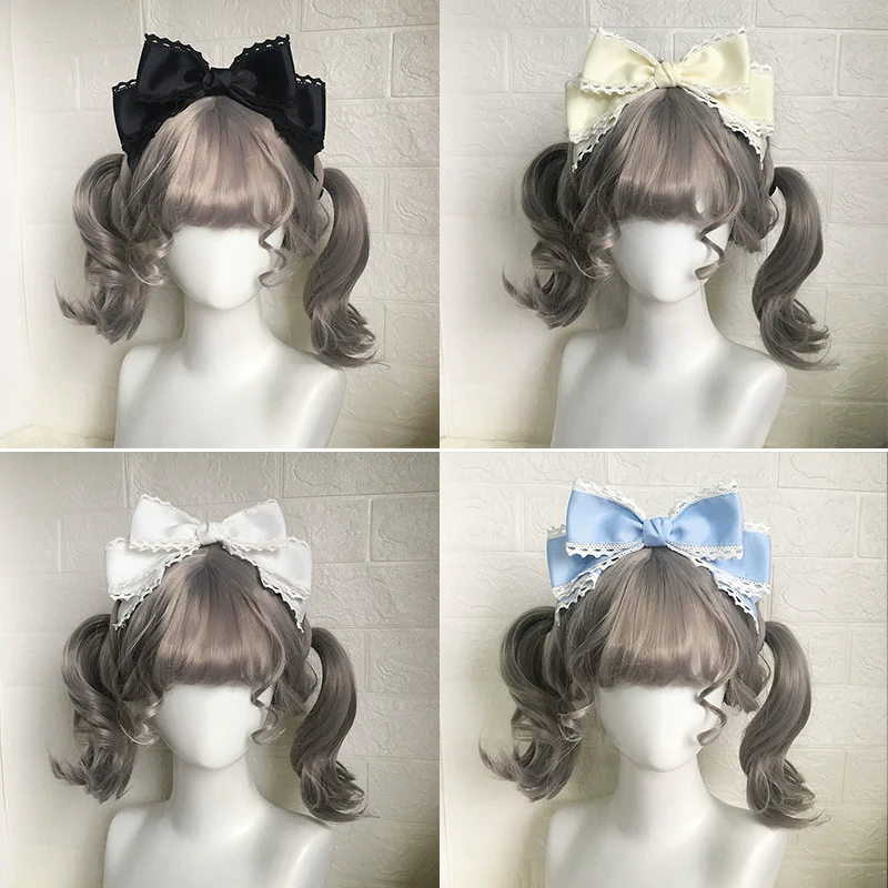 Qingyi Handmade - Sweet Lolita KC Multicolor Bow Lolita Headwear - Image 42