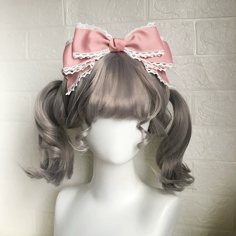 Qingyi Handmade - Sweet Lolita KC Multicolor Bow Lolita Headwear - Image 6