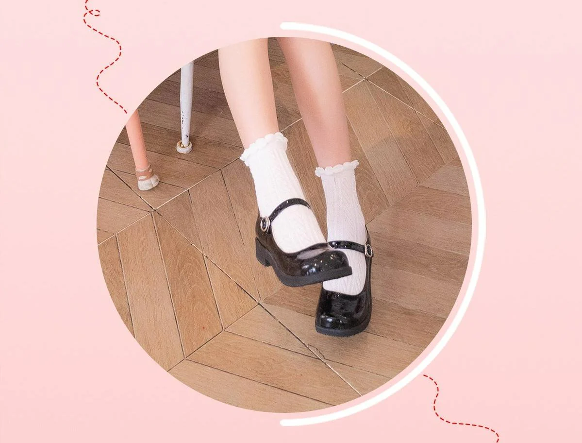 Sweet Lolita Mary Jane Flat Shoes - Image 19