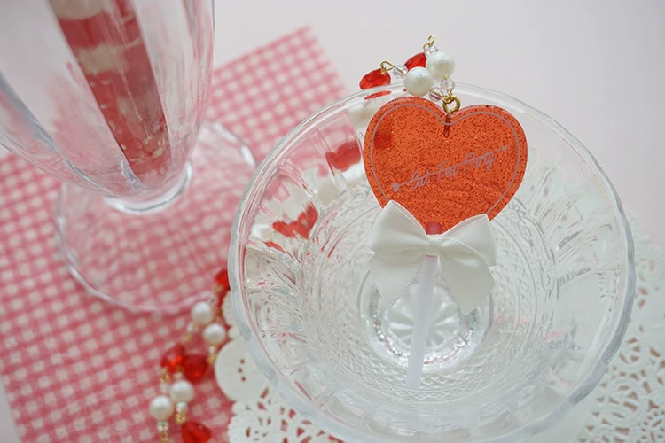 Sweet Lolita Necklace Heart-Shaped Lollipop Necklace - Image 11