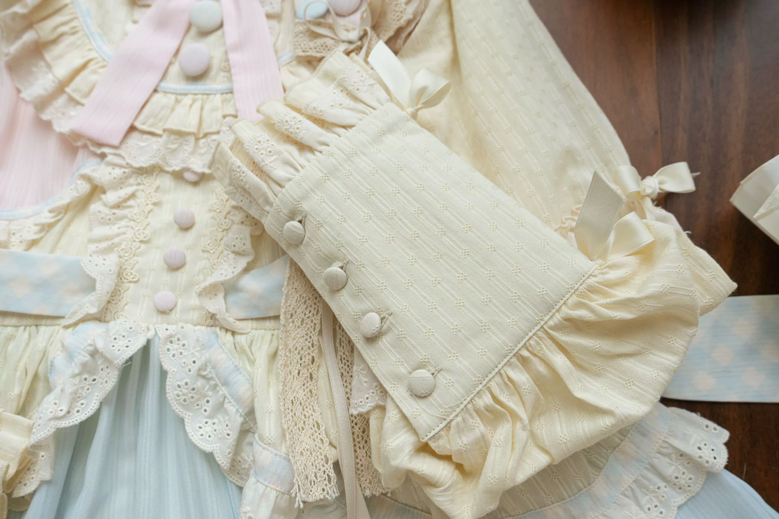 Sleep Macaron - Sweet Lolita OP Dress Solid Color Dress - Image 18