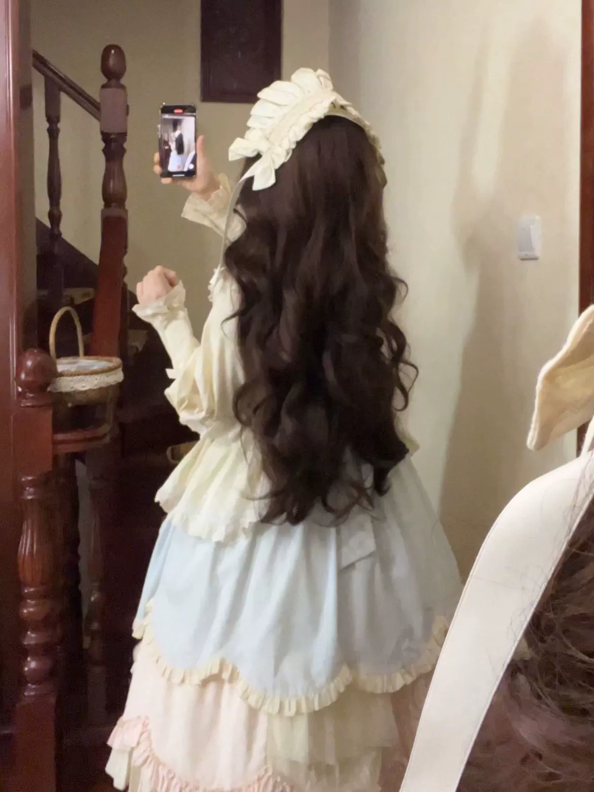 Sleep Macaron - Sweet Lolita OP Dress Solid Color Dress - Image 7