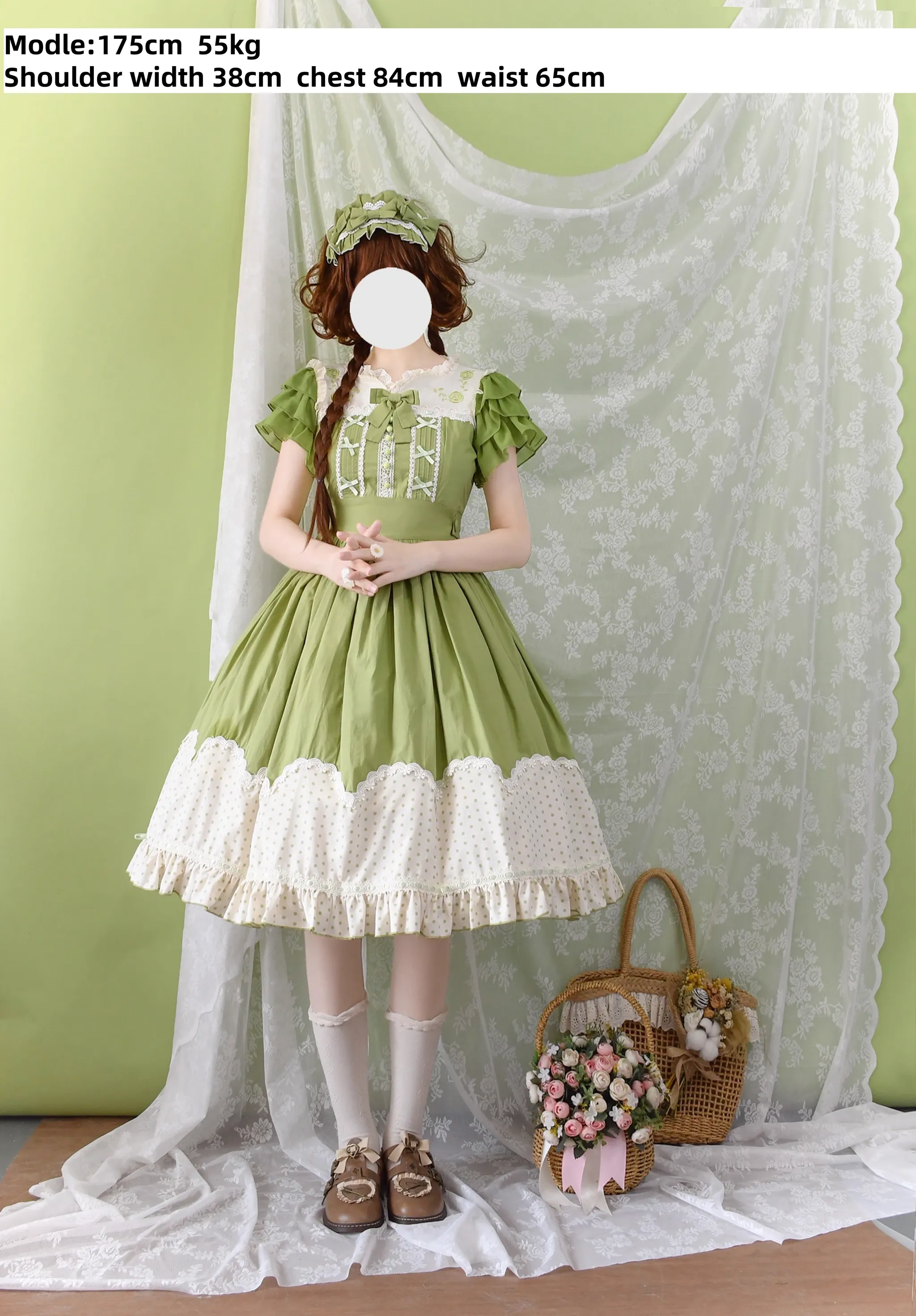 Summer Breeze - Sweet Lolita OP Embroidery Daily Lolita Dress - Image 3