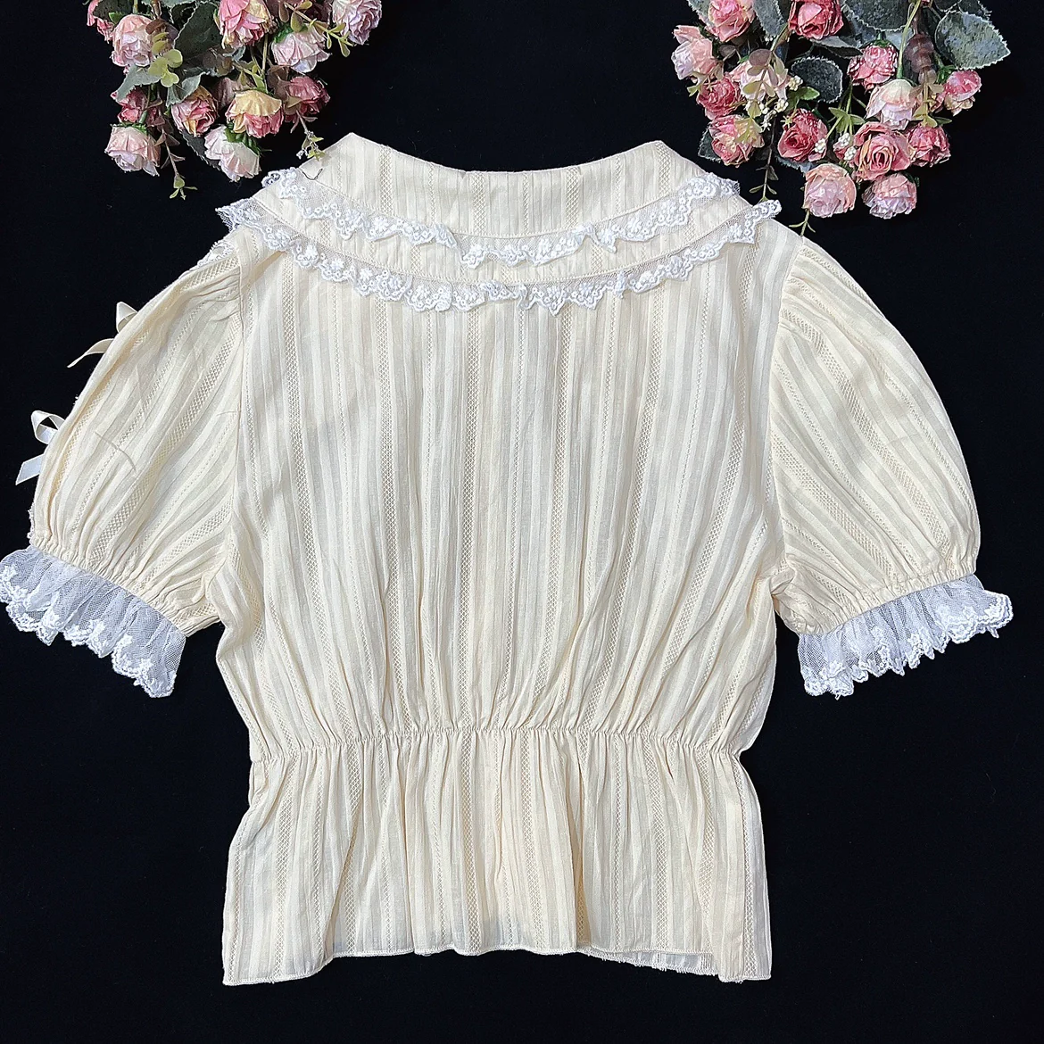 Sweet Lolita Shirt Doll Collar Blouse High-waisted - Image 26