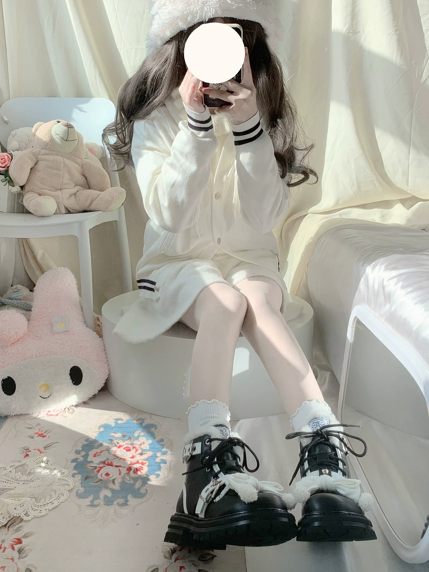 StarsCrwon - Sweet Lolita Shoes Winter Lolita Martin Boots - Image 12