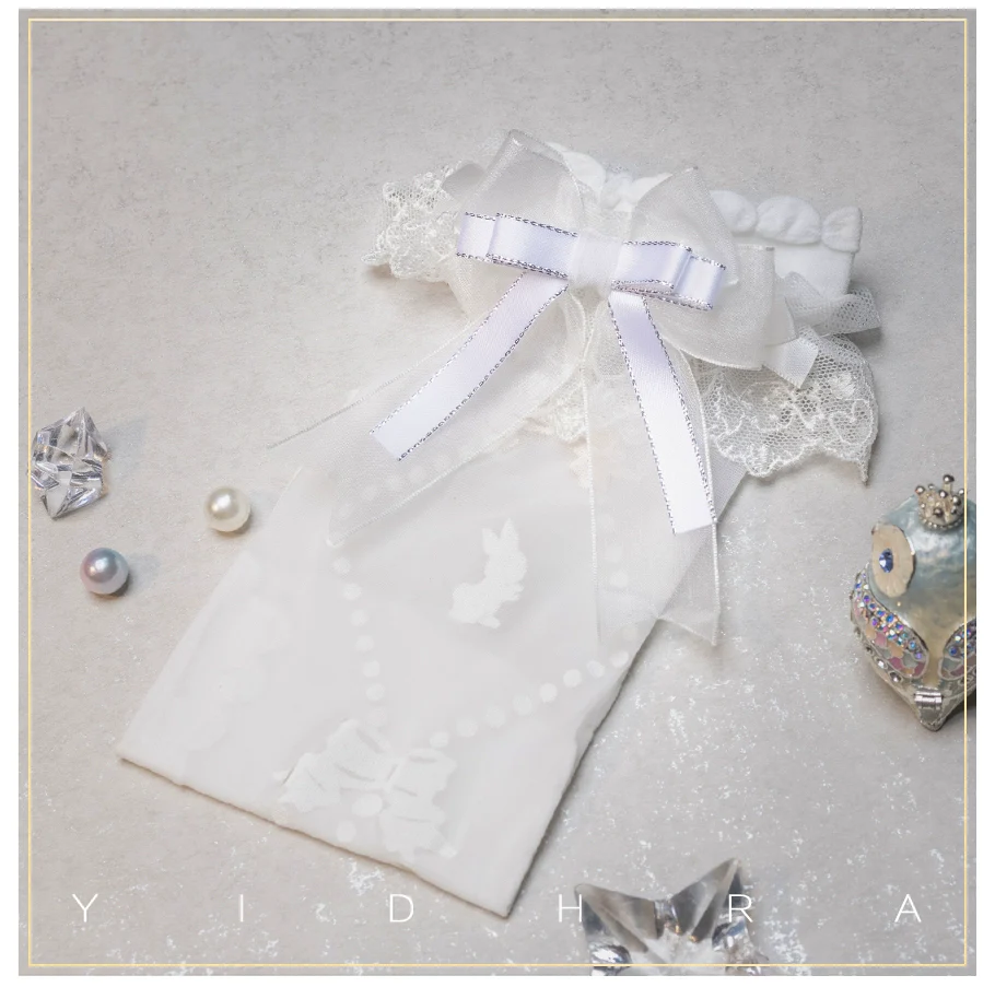Yidhra - Bear Gummy and Milk Candy Bunny - Sweet Lolita Short Socks Lovely Socks - Image 10