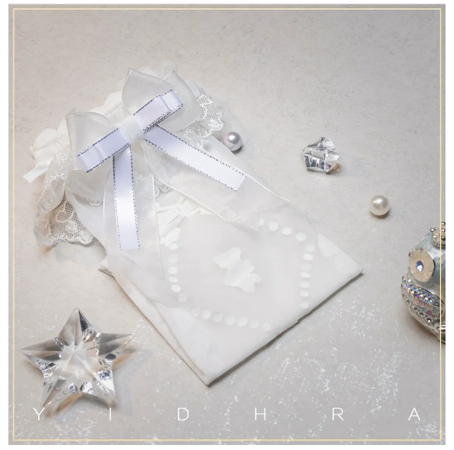 Yidhra - Bear Gummy and Milk Candy Bunny - Sweet Lolita Short Socks Lovely Socks - Image 13