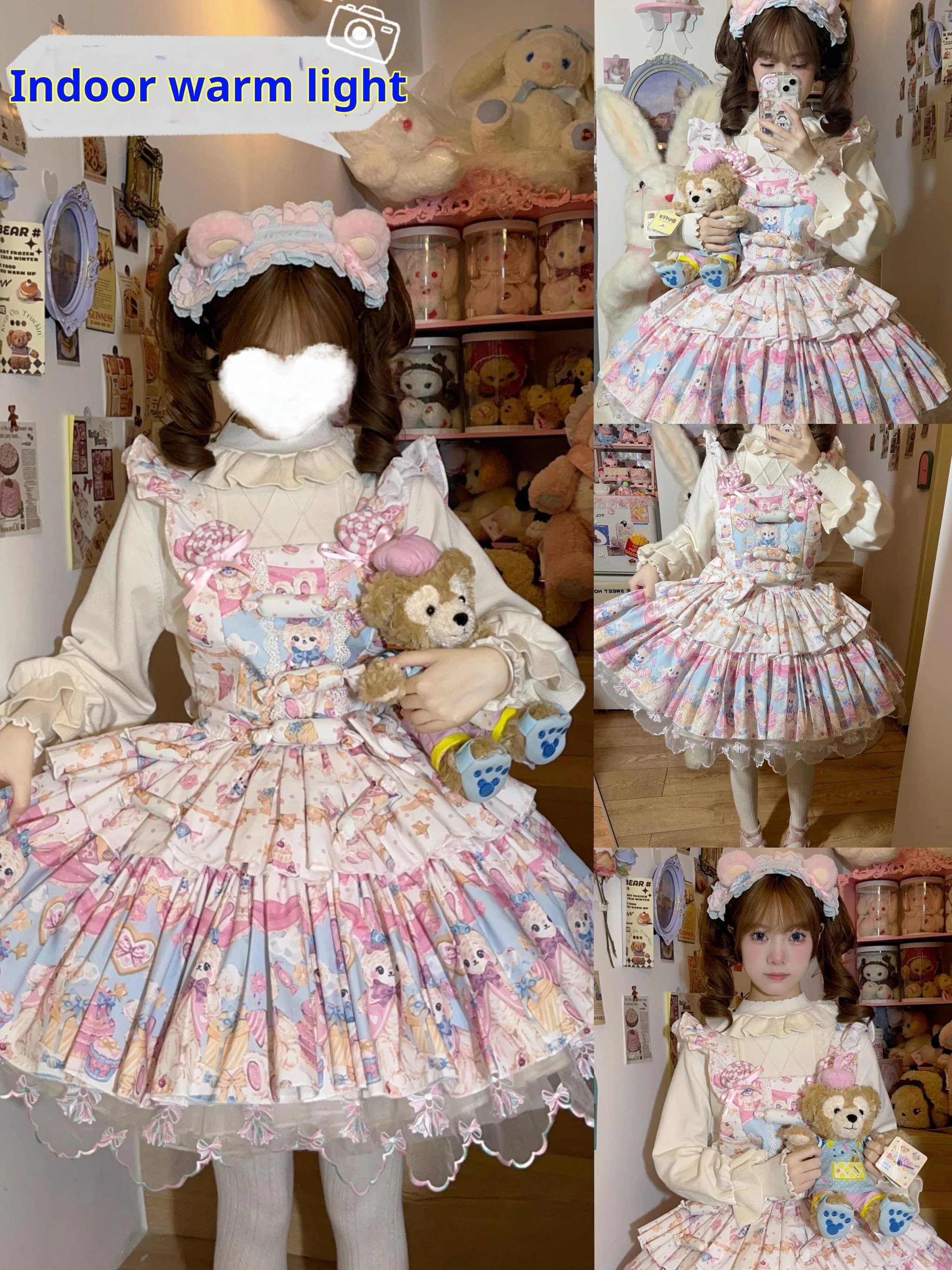 Sweet Lolita Sweater Autumn and Winter Lolita Inner Wear - Image 22