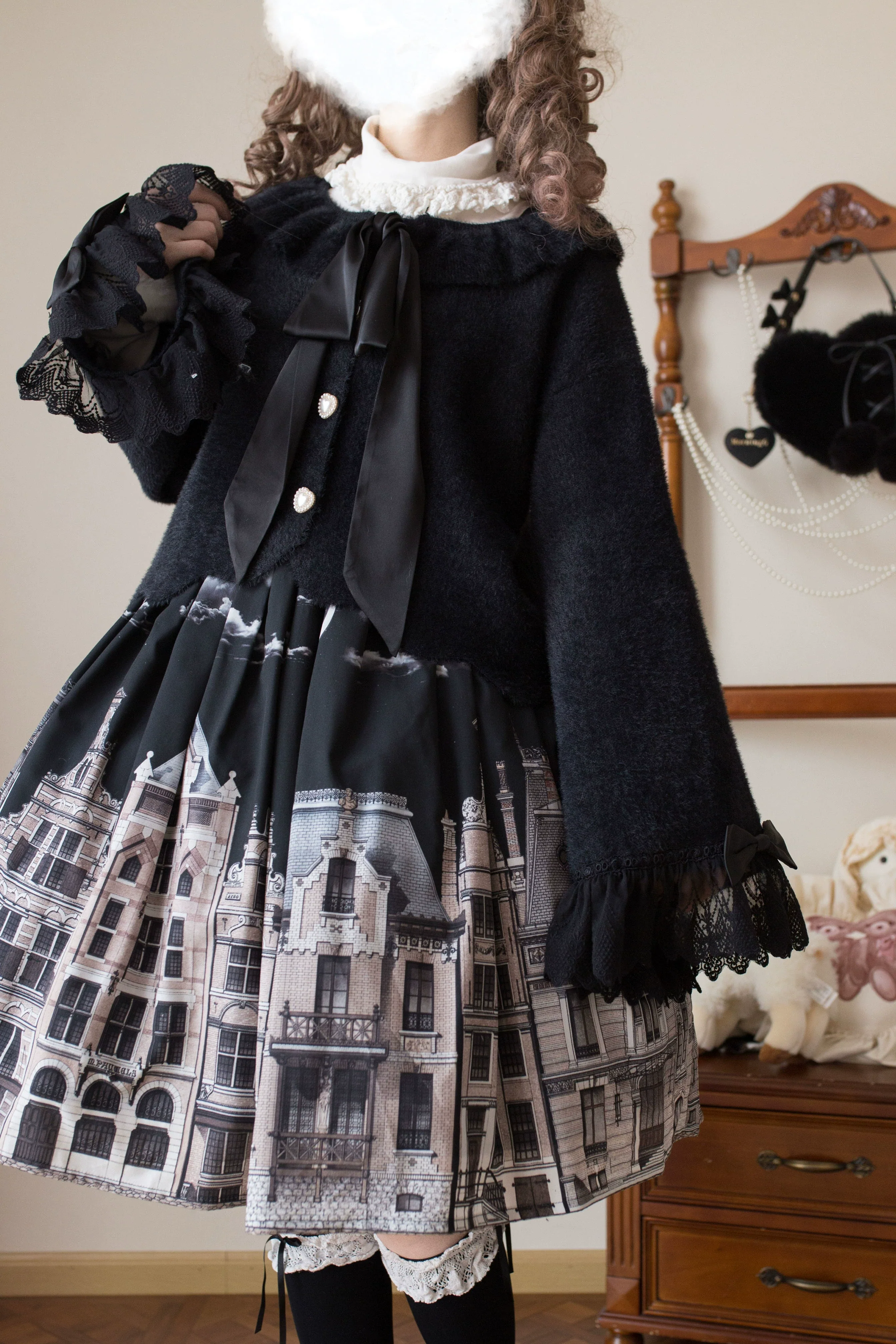Qian's Letter - Sweet Lolita Sweater Winter Cardigan - Image 10