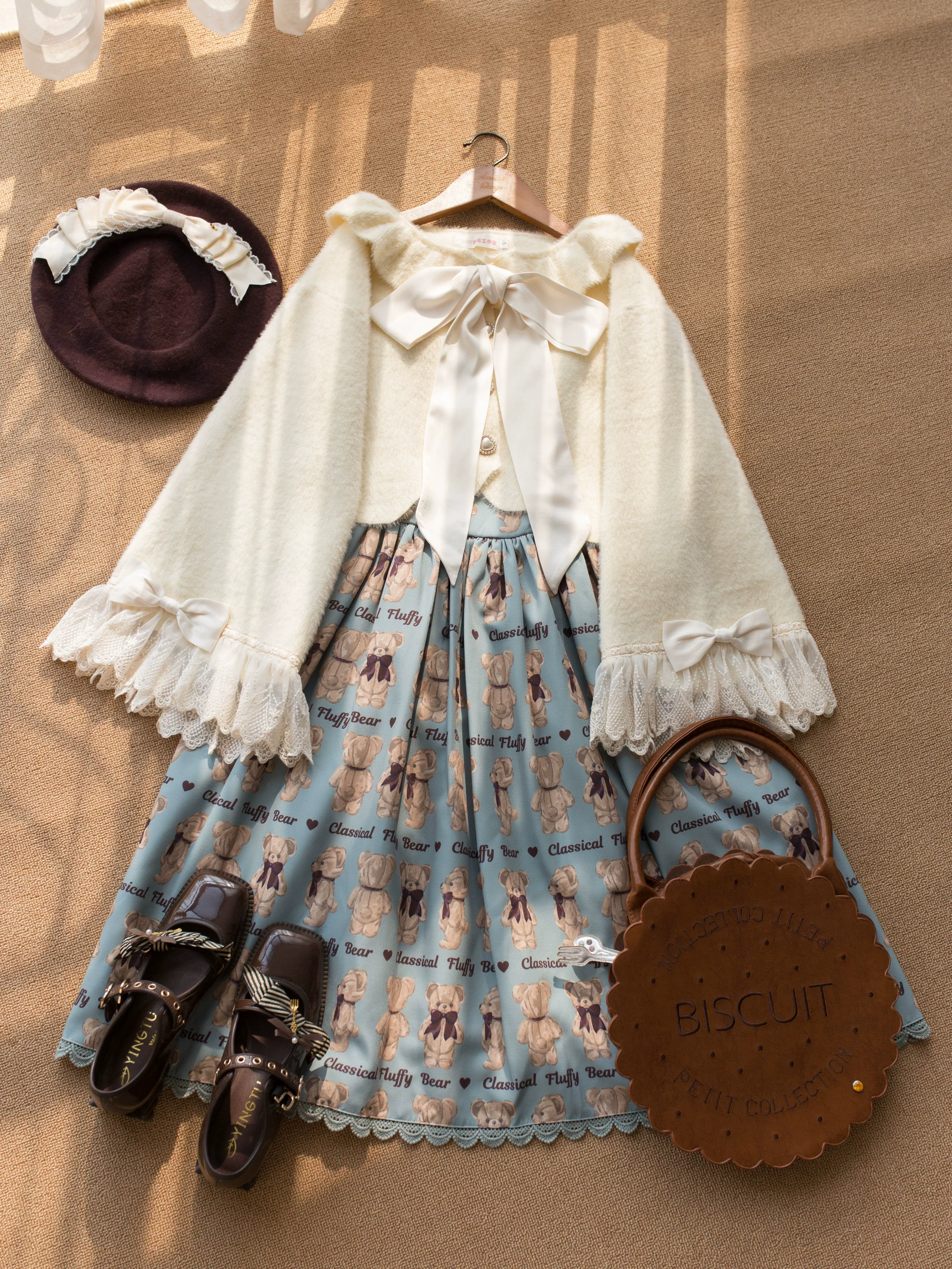 Qian's Letter - Sweet Lolita Sweater Winter Cardigan - Image 12