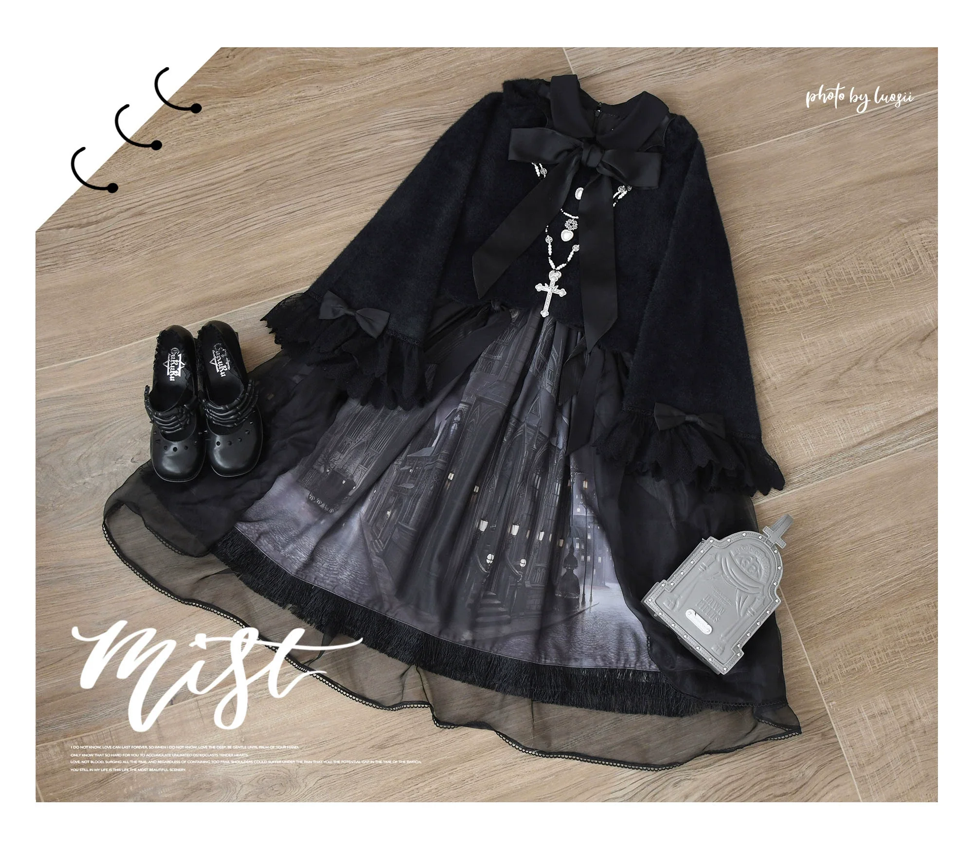 Qian's Letter - Sweet Lolita Sweater Winter Cardigan - Image 28