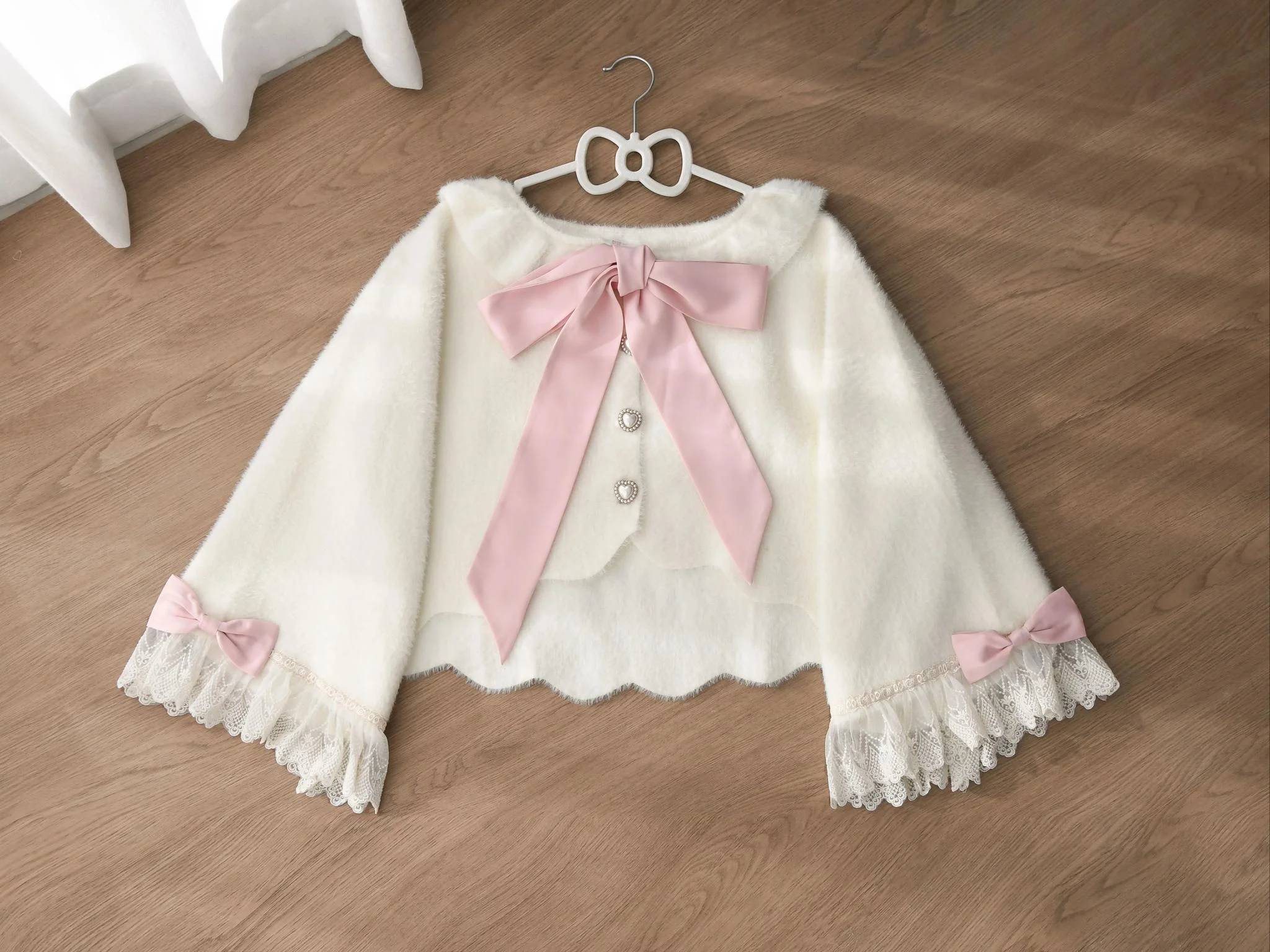 Qian's Letter - Sweet Lolita Sweater Winter Cardigan - Image 32
