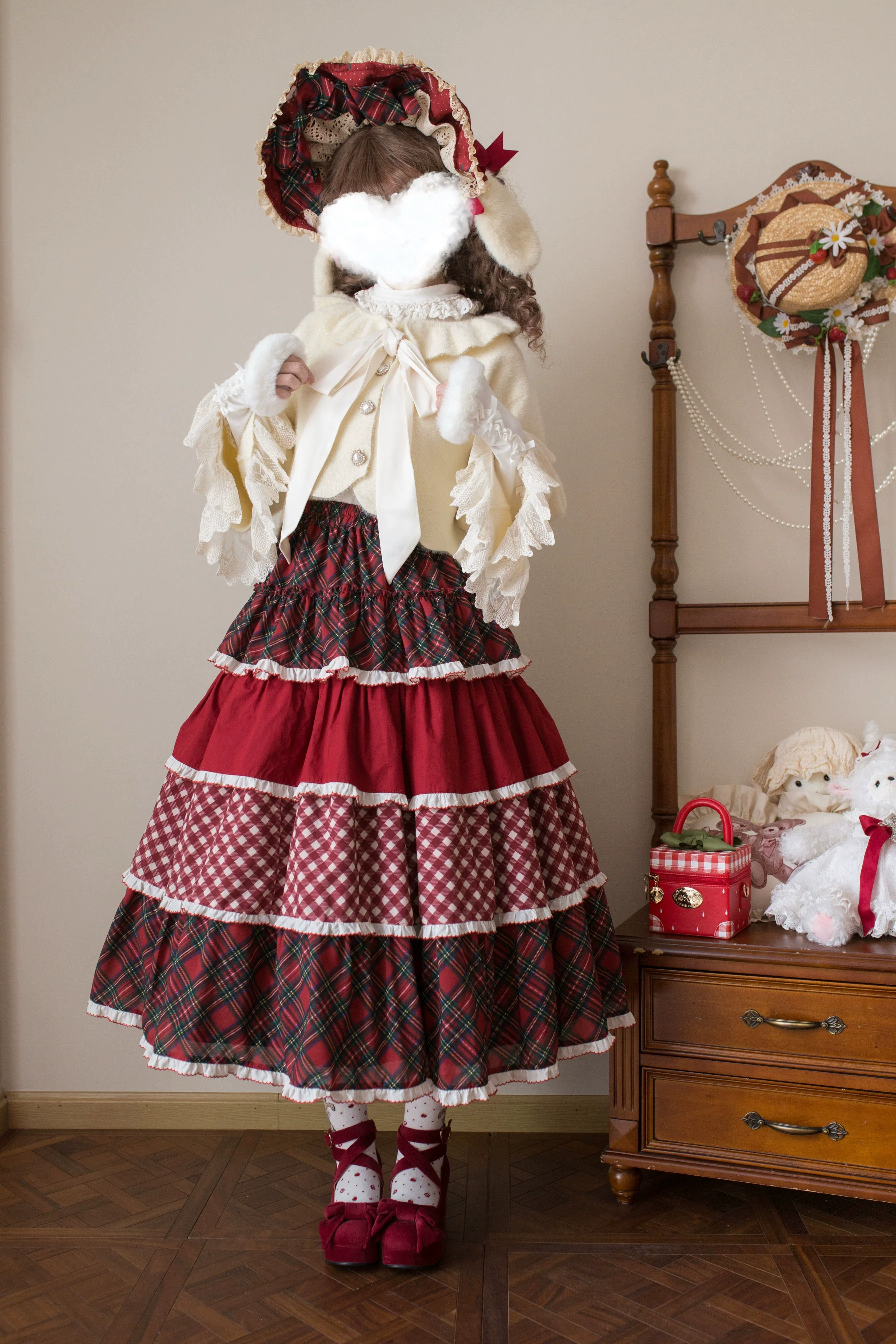 Qian's Letter - Sweet Lolita Sweater Winter Cardigan - Image 6