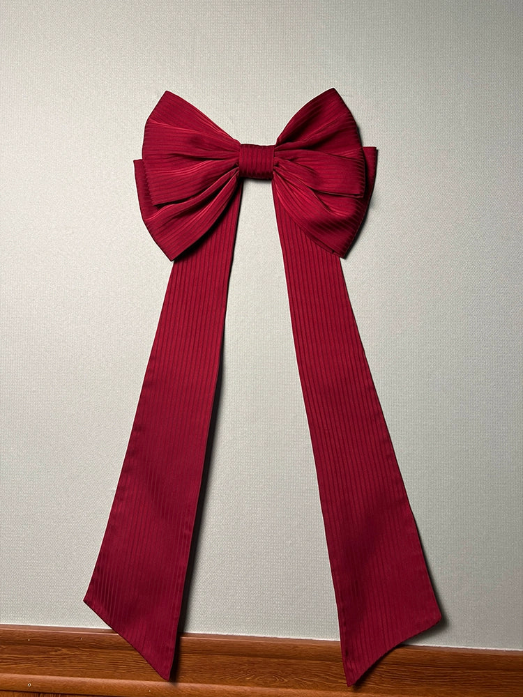 Alice Girl - Arrogant Miss - Sweet Lolita Trailing Large Bow with Long Ribbons - Image 10