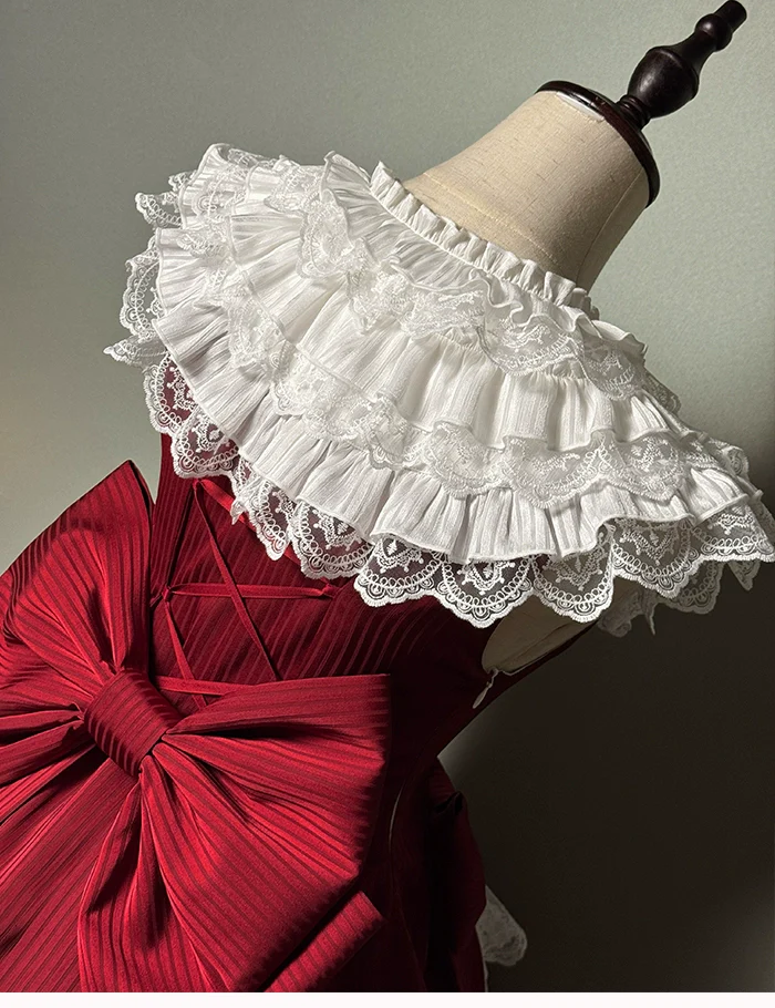 Alice Girl - Arrogant Miss - Sweet Lolita Trailing Large Bow with Long Ribbons - Image 11