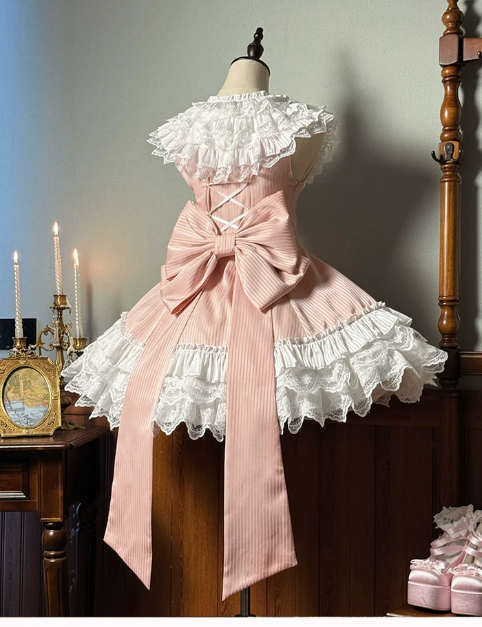 Alice Girl - Arrogant Miss - Sweet Lolita Trailing Large Bow with Long Ribbons - Image 3