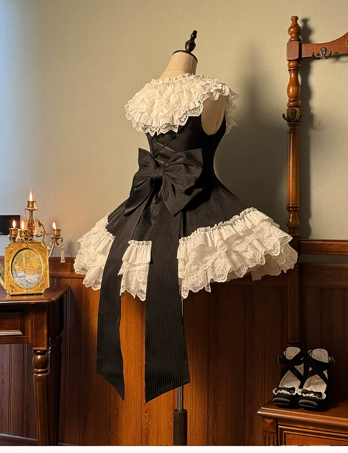Alice Girl - Arrogant Miss - Sweet Lolita Trailing Large Bow with Long Ribbons - Image 5