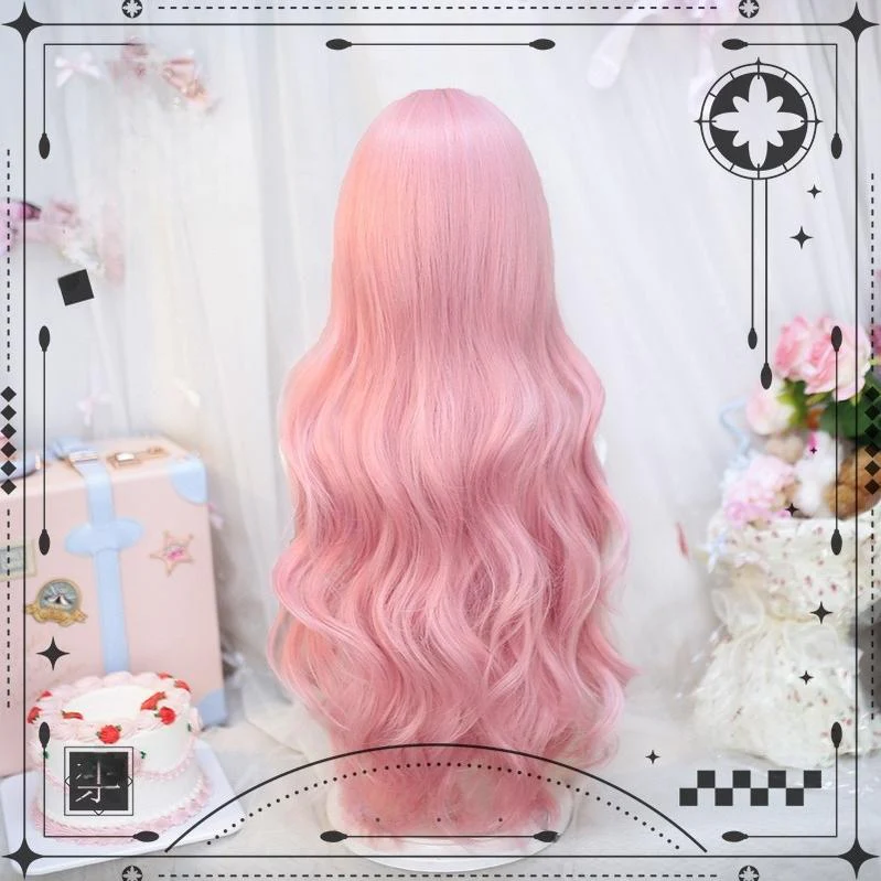 Dalao Home - Sweet Lolita Wig Double Ponytails Long Wavy Wig - Image 5