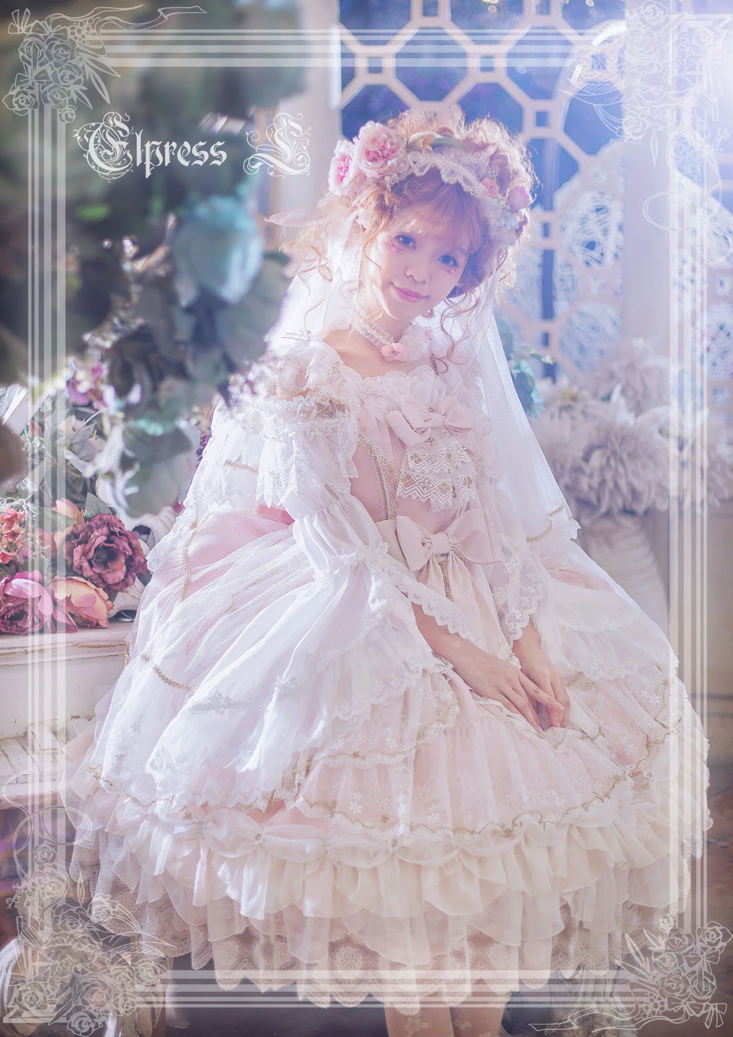 Universal Black White Chiffon Lolita Blouse - Image 6