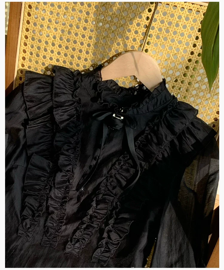 Miss Laura - Versatile Classic Lolita Blouse, Lattern Sleeves - Image 10
