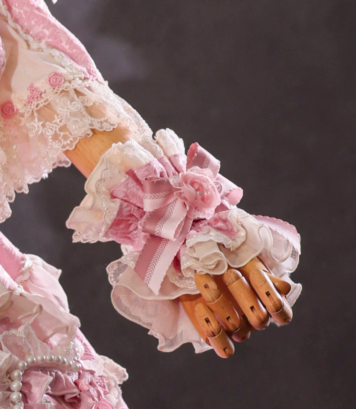Antique Cake - Vintage Lolita Accessories, Flower Accent - Image 5
