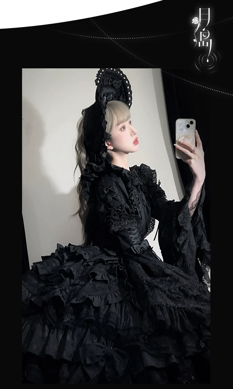 Lost Aqua - Vintage Lolita Cape BNT - Image 11