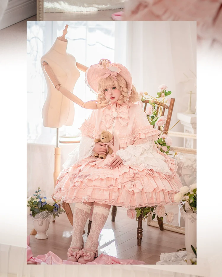 Lost Aqua - Vintage Lolita Cape BNT - Image 16
