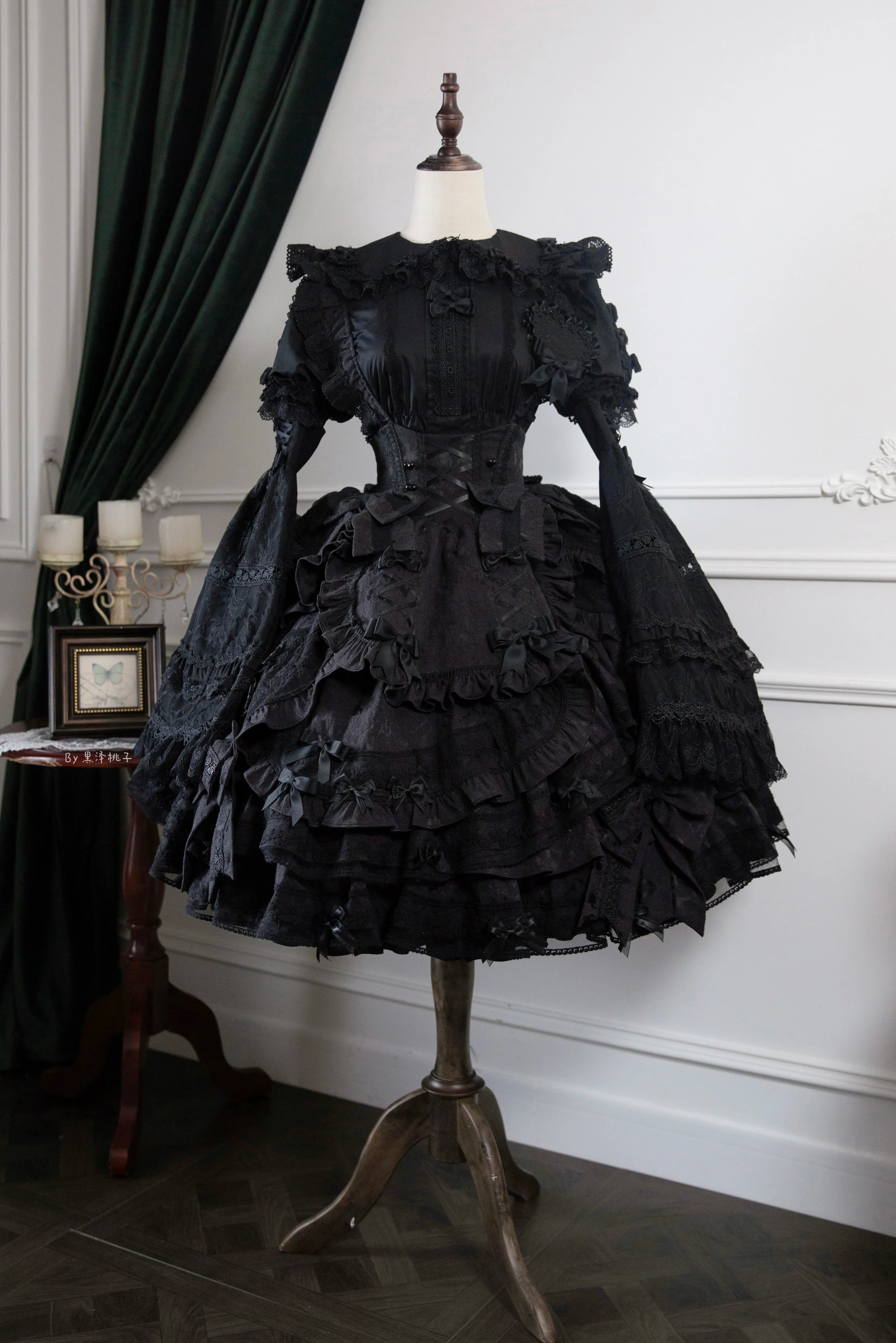 Lost Aqua - Vintage Lolita Cape BNT - Image 18